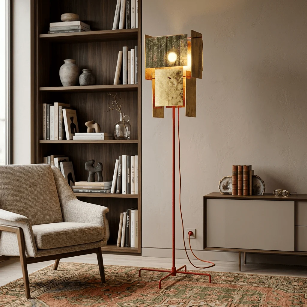 Gold Gallery Floor Lamp - Image 3