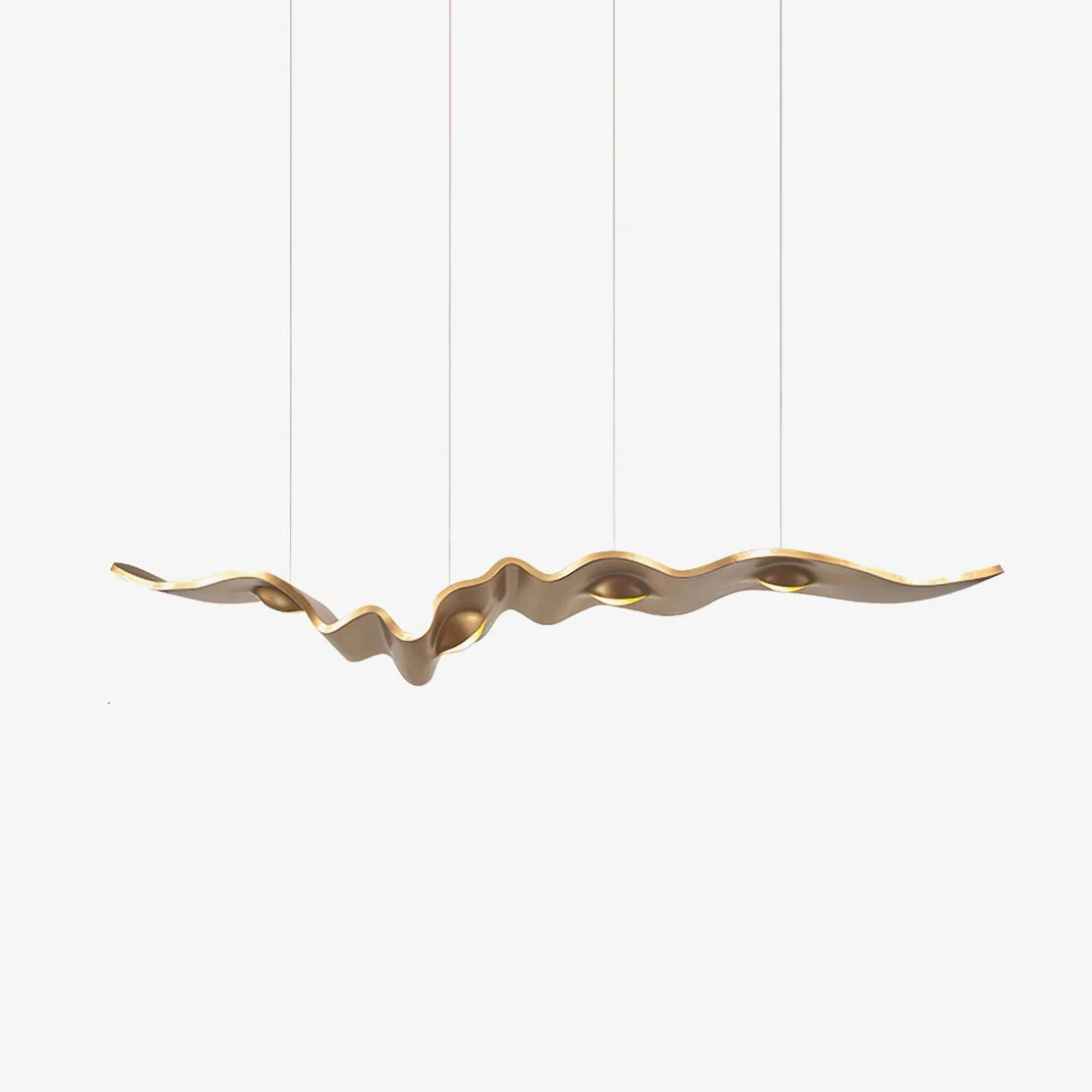 Gold Ribbon Chandelier - Image 29