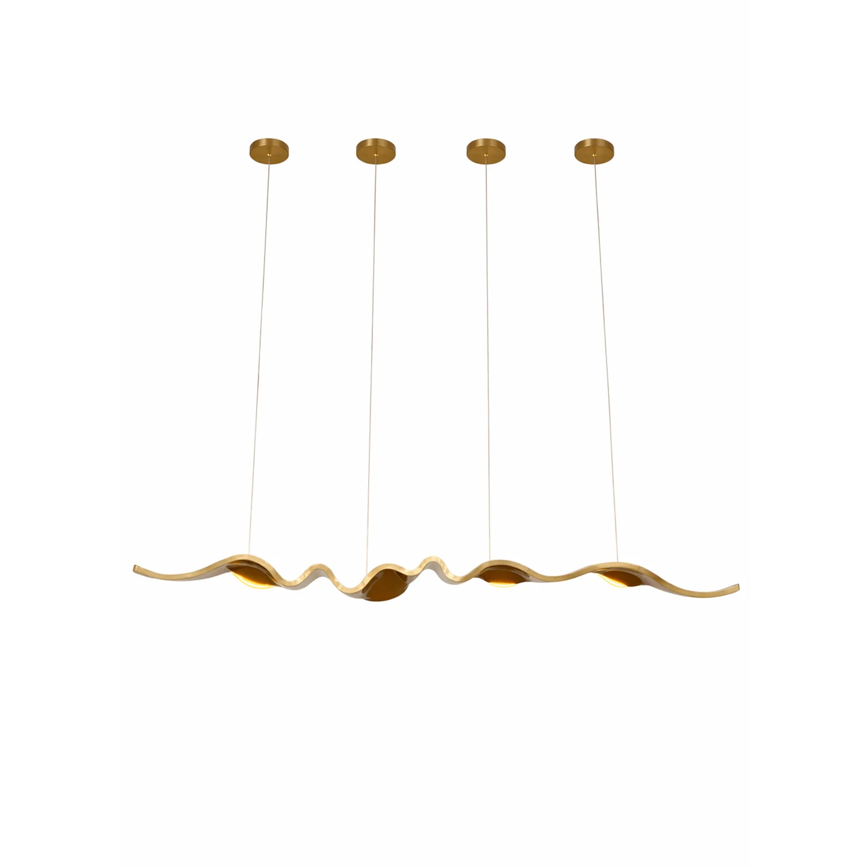 Gold Ribbon Chandelier - Image 37