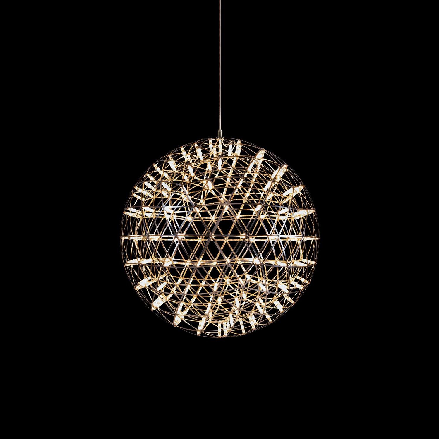 Silver Spark Ball Pendant Light - Image 15
