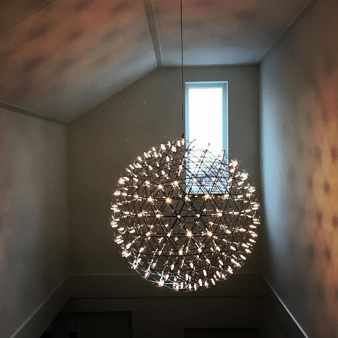 Silver Spark Ball Pendant Light - Image 19