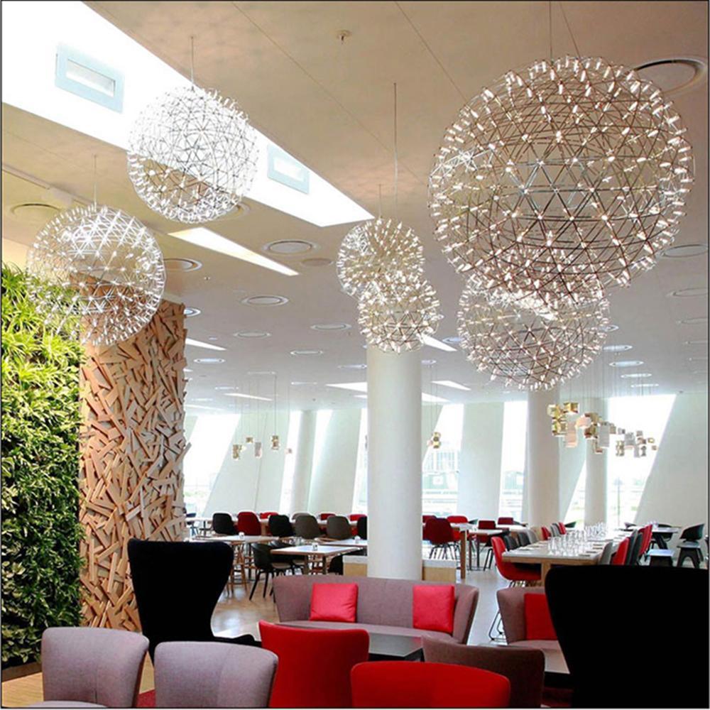 Silver Spark Ball Pendant Light - Image 20