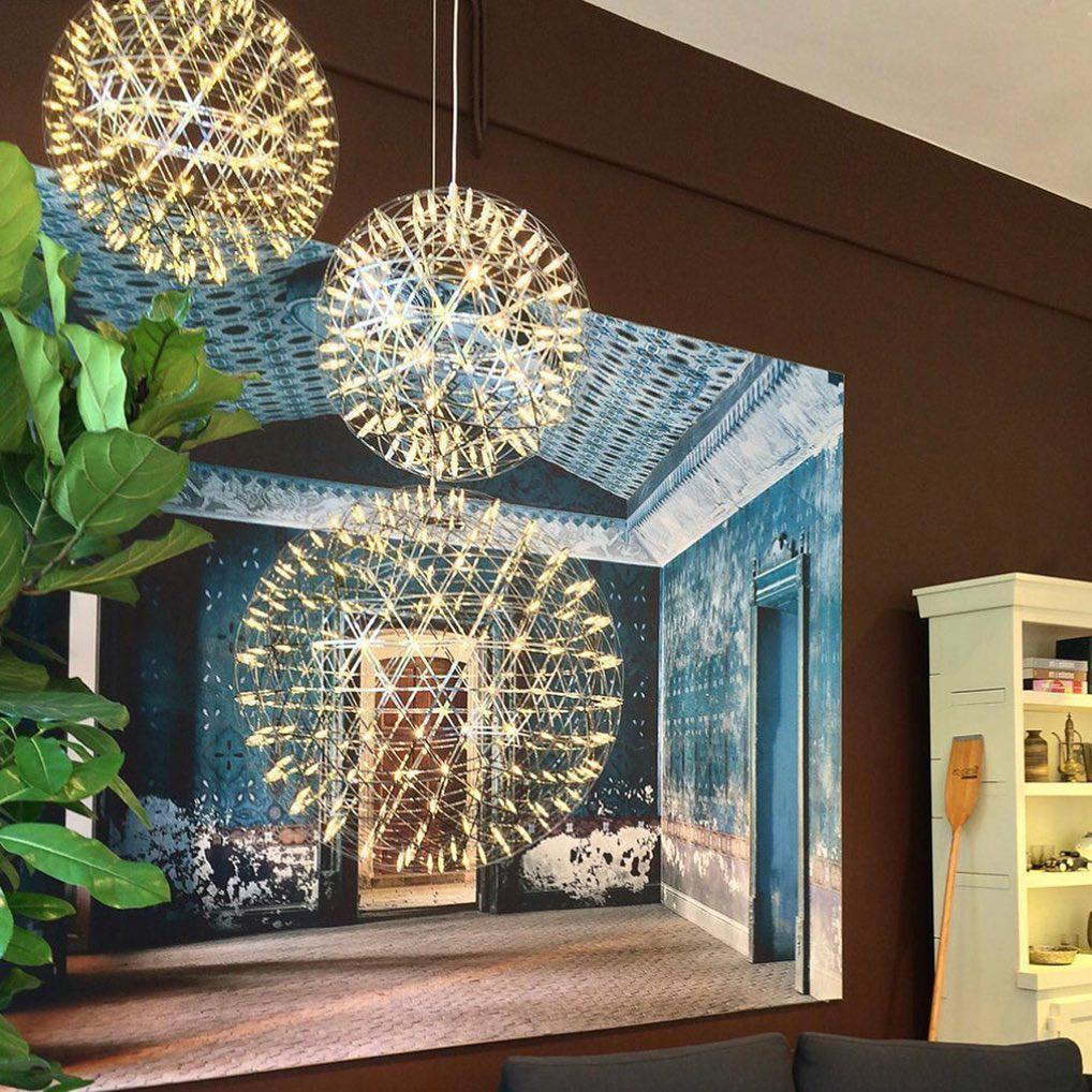Silver Spark Ball Pendant Light - Image 27