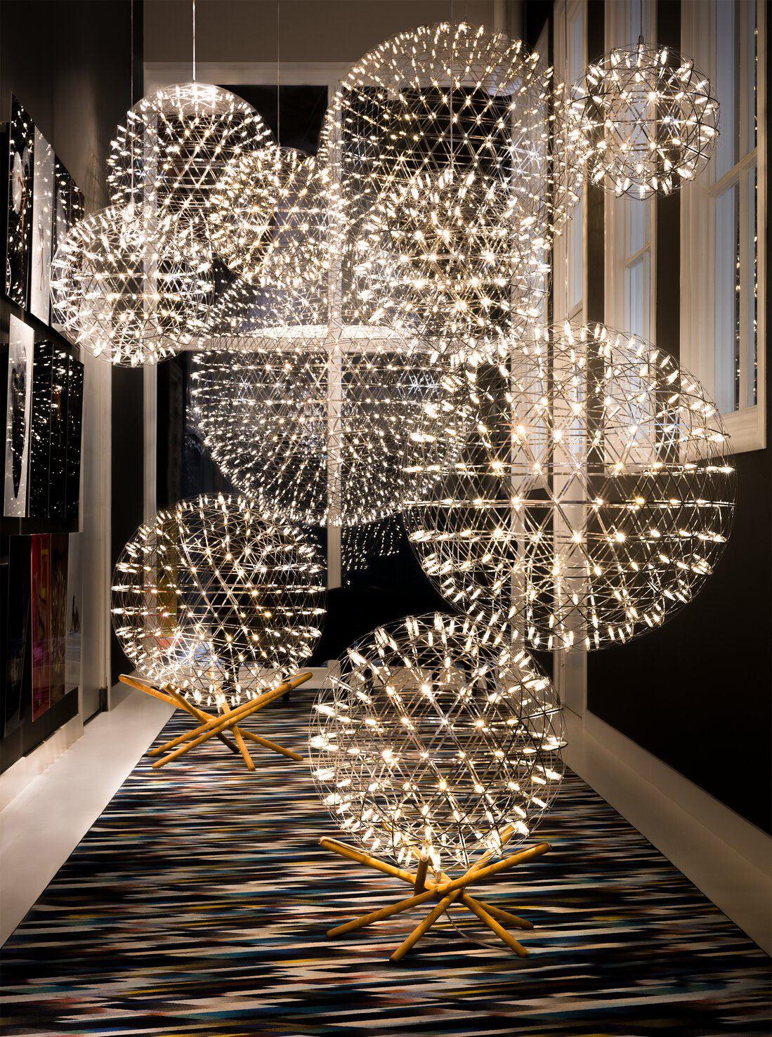 Silver Spark Ball Pendant Light - Image 41