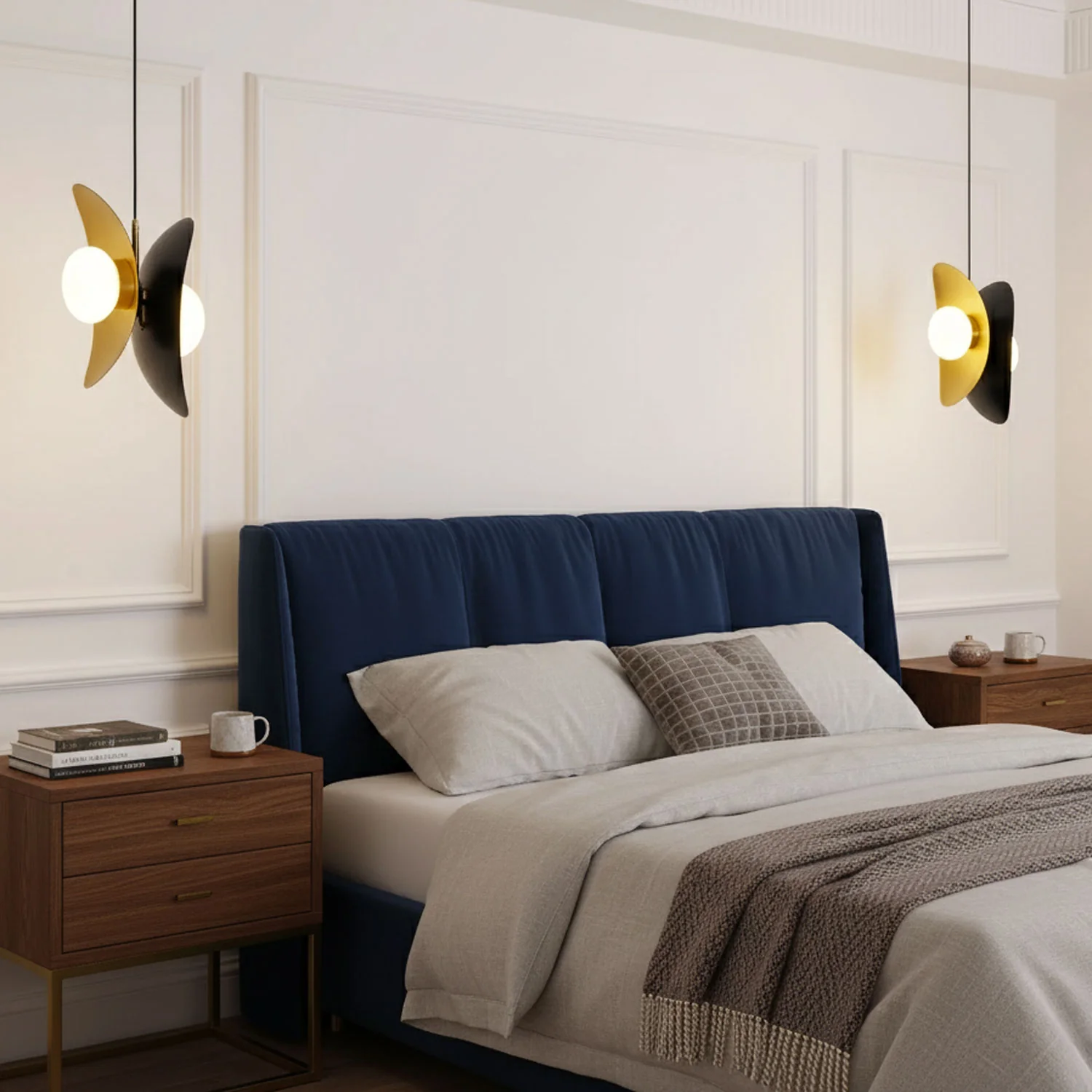 Golden Petal Pendant Lamp - Image 2