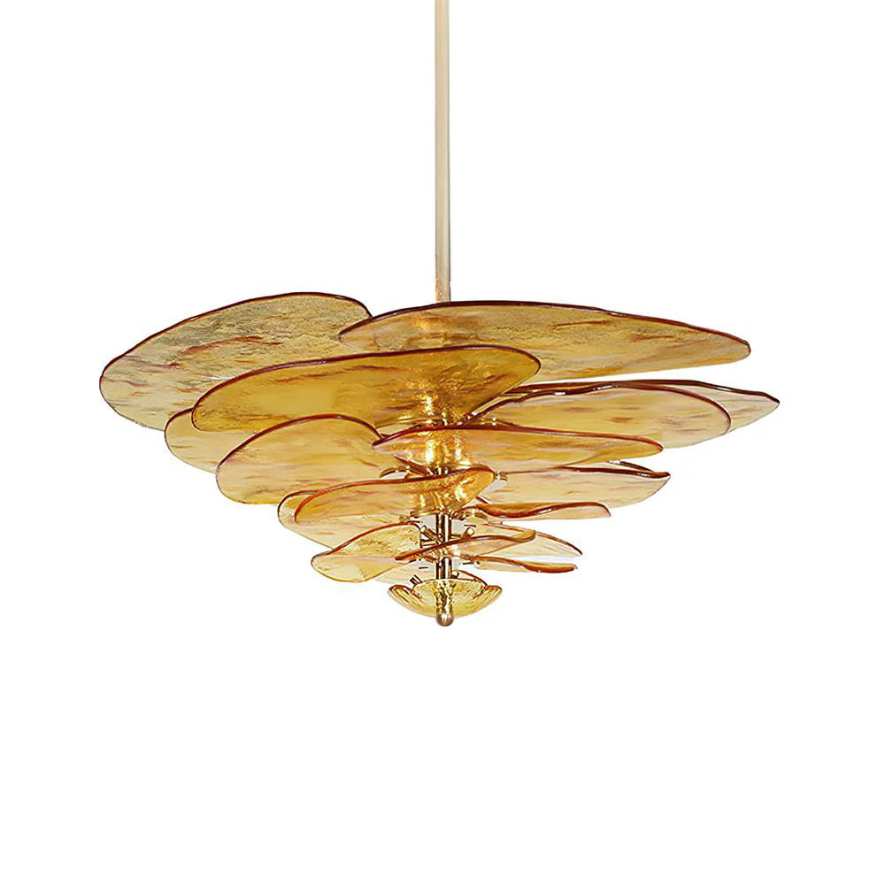 Petals Gold Murano Chandelier - Image 46