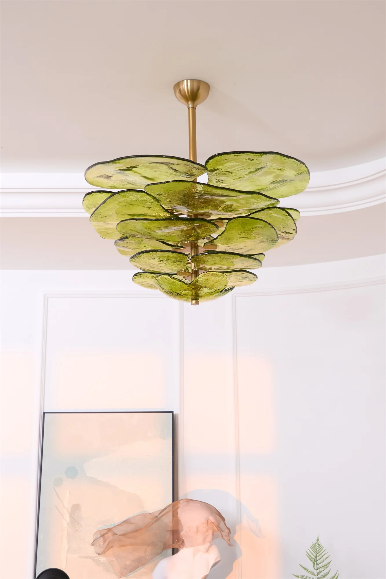 Petals Gold Murano Chandelier - Image 72