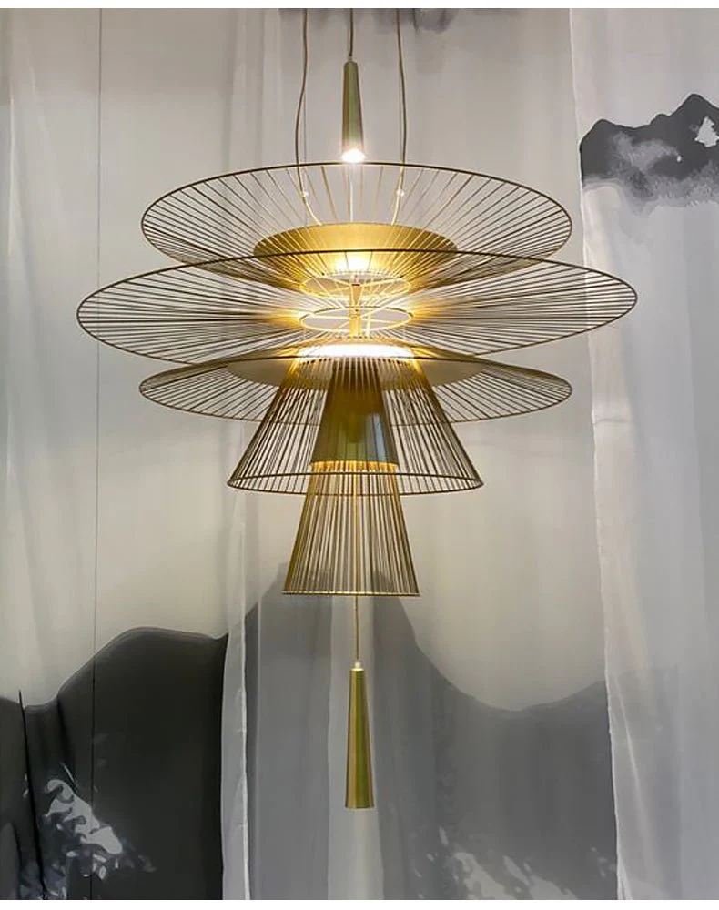 Golden Radiance Chandelier - Image 4