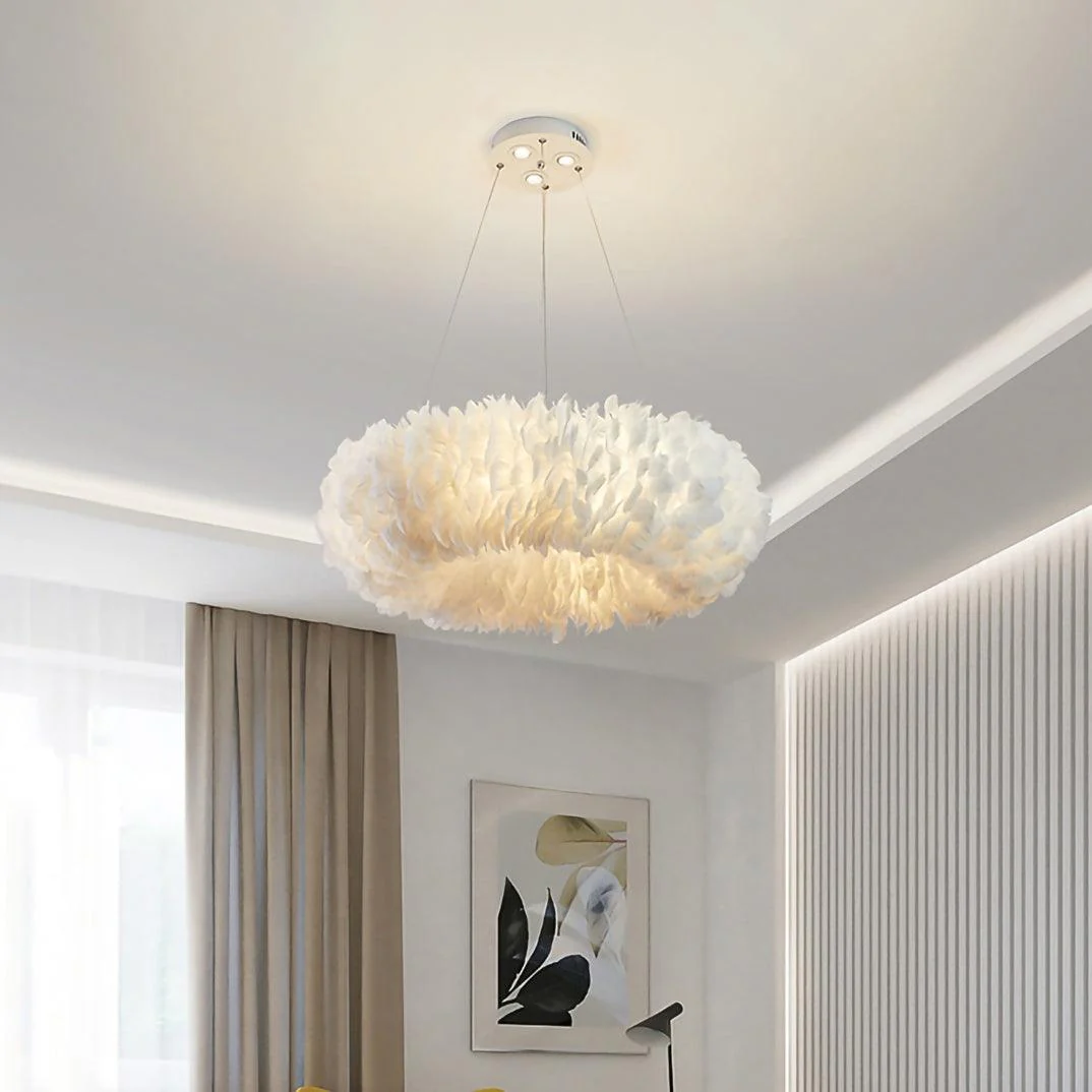 Goose Feathers Pendant Lamp - Image 2