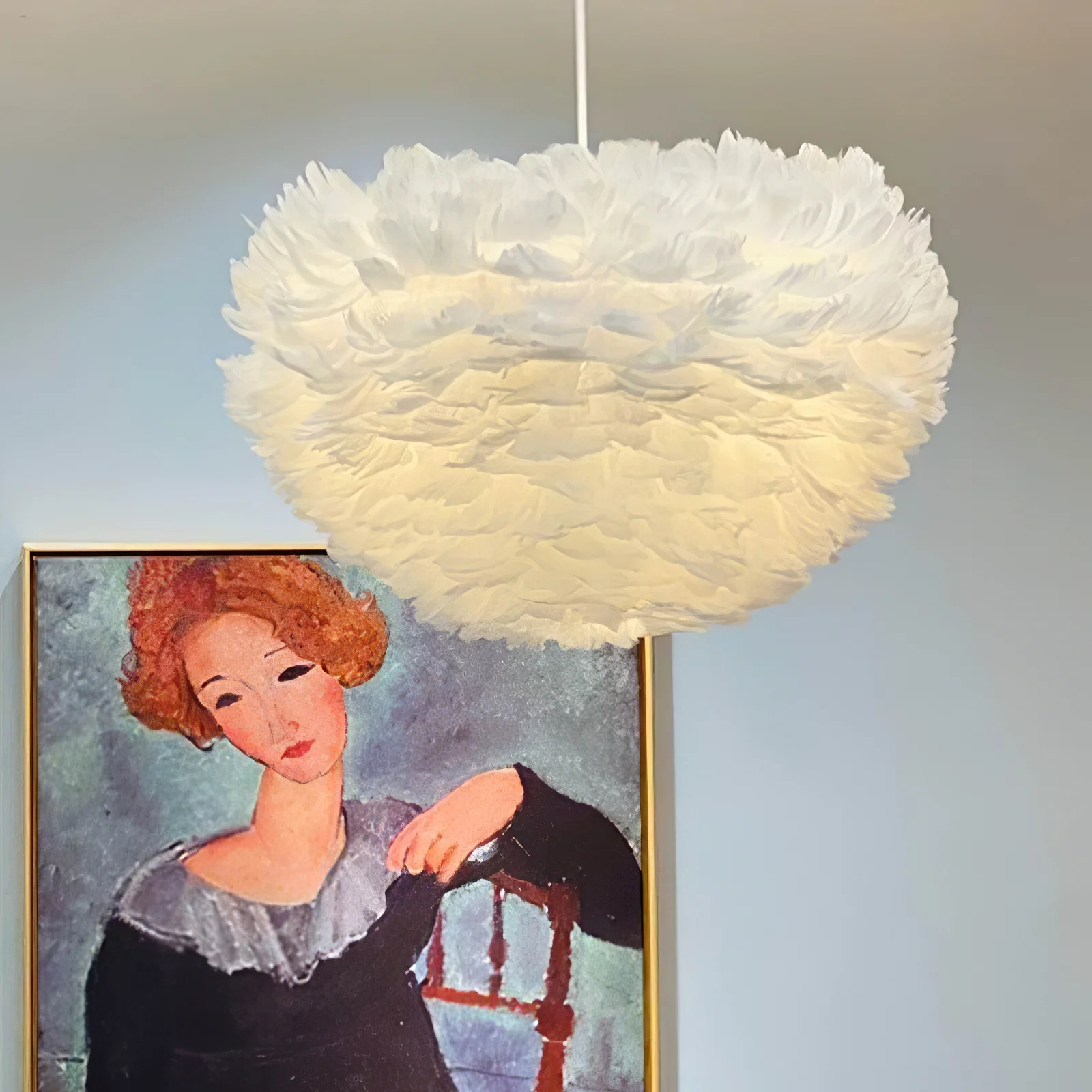 Goose Feathers Pendant Lamp - Image 5
