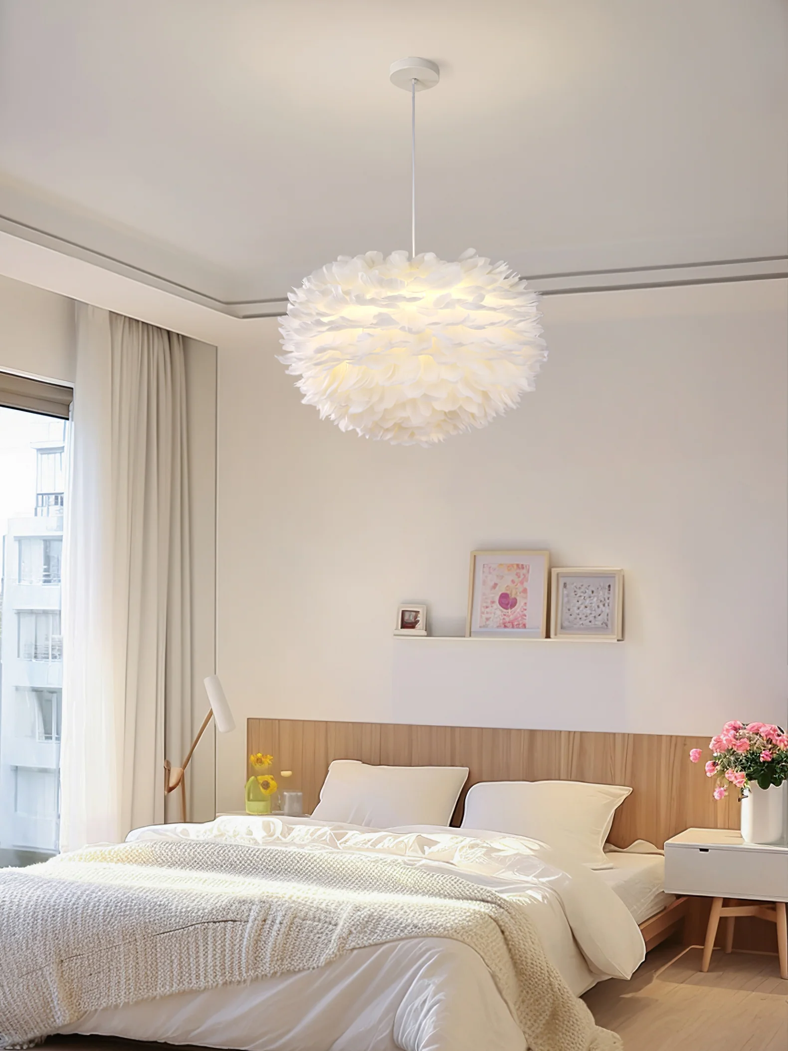 Goose Feathers Pendant Lamp - Image 8