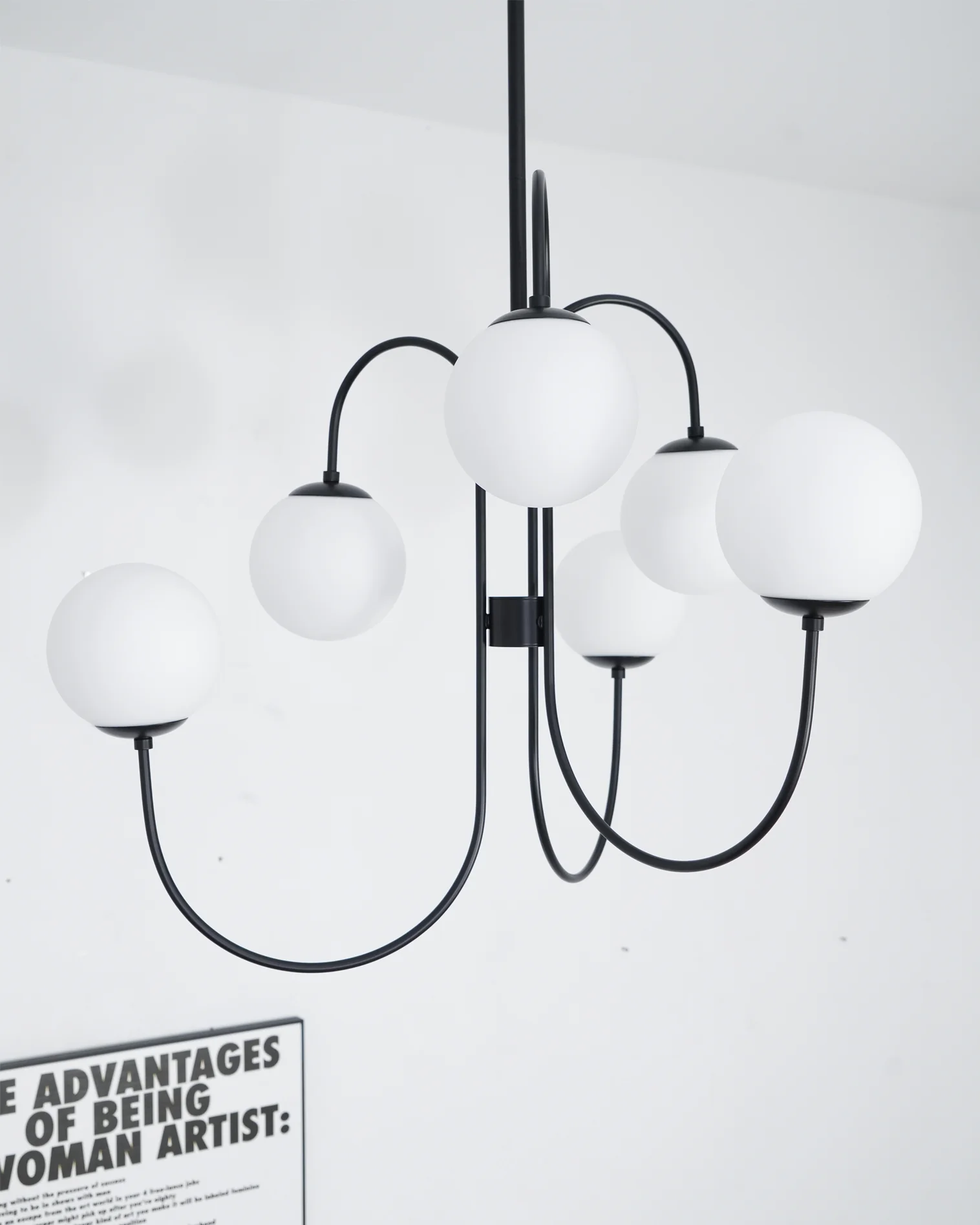 Gooseneck Chandelier - Image 102