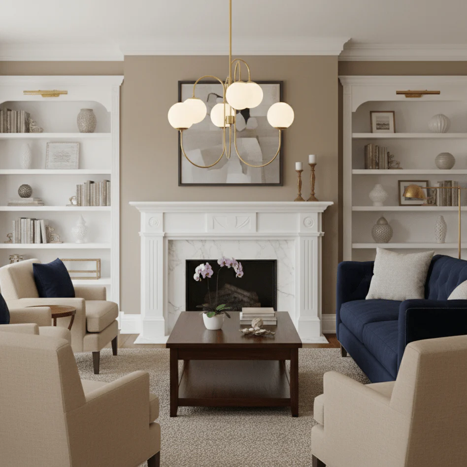 Gooseneck Chandelier - Image 3