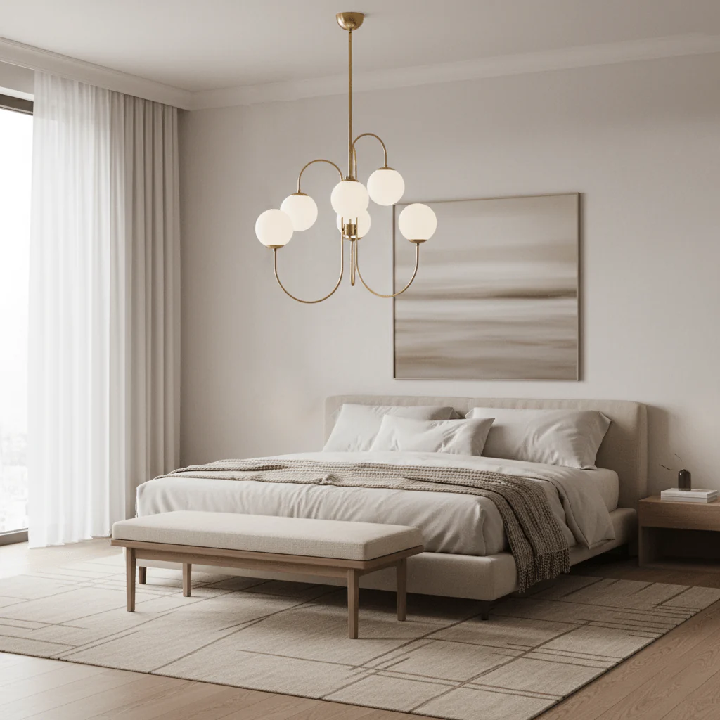 Gooseneck Chandelier - Image 6