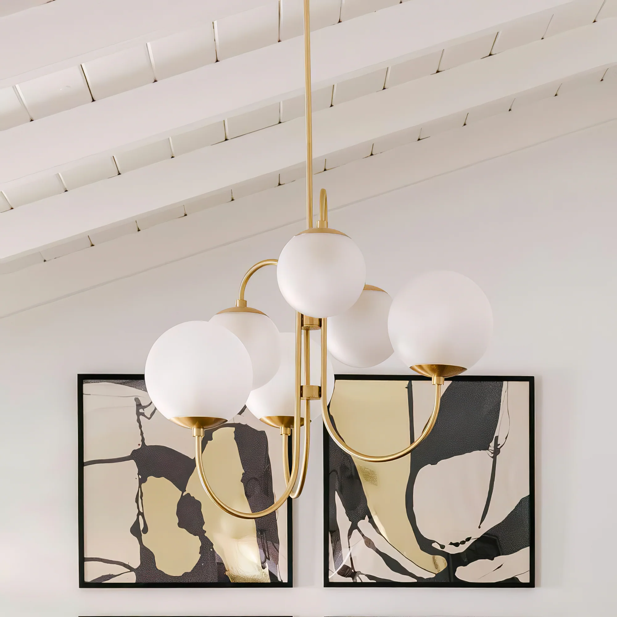 Gooseneck Chandelier - Image 73