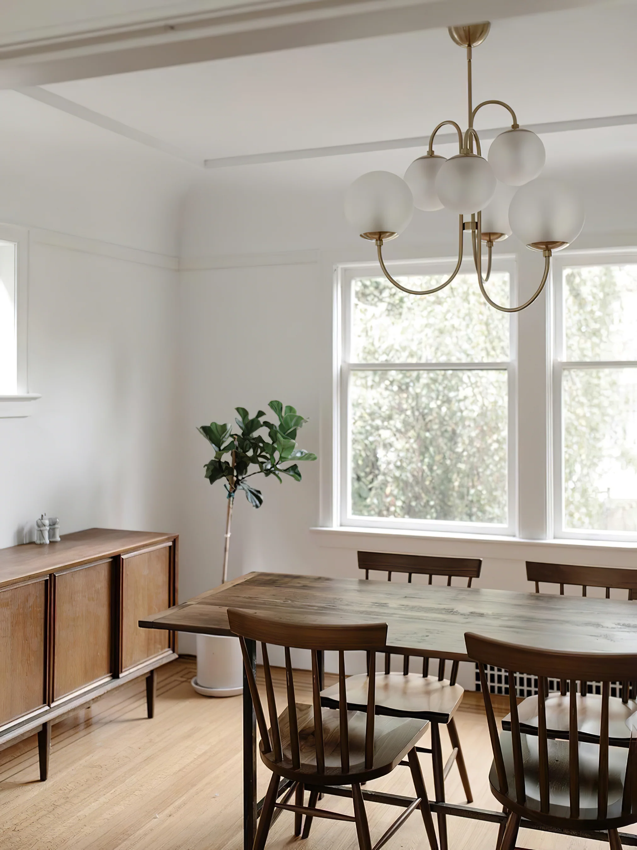 Gooseneck Chandelier - Image 77