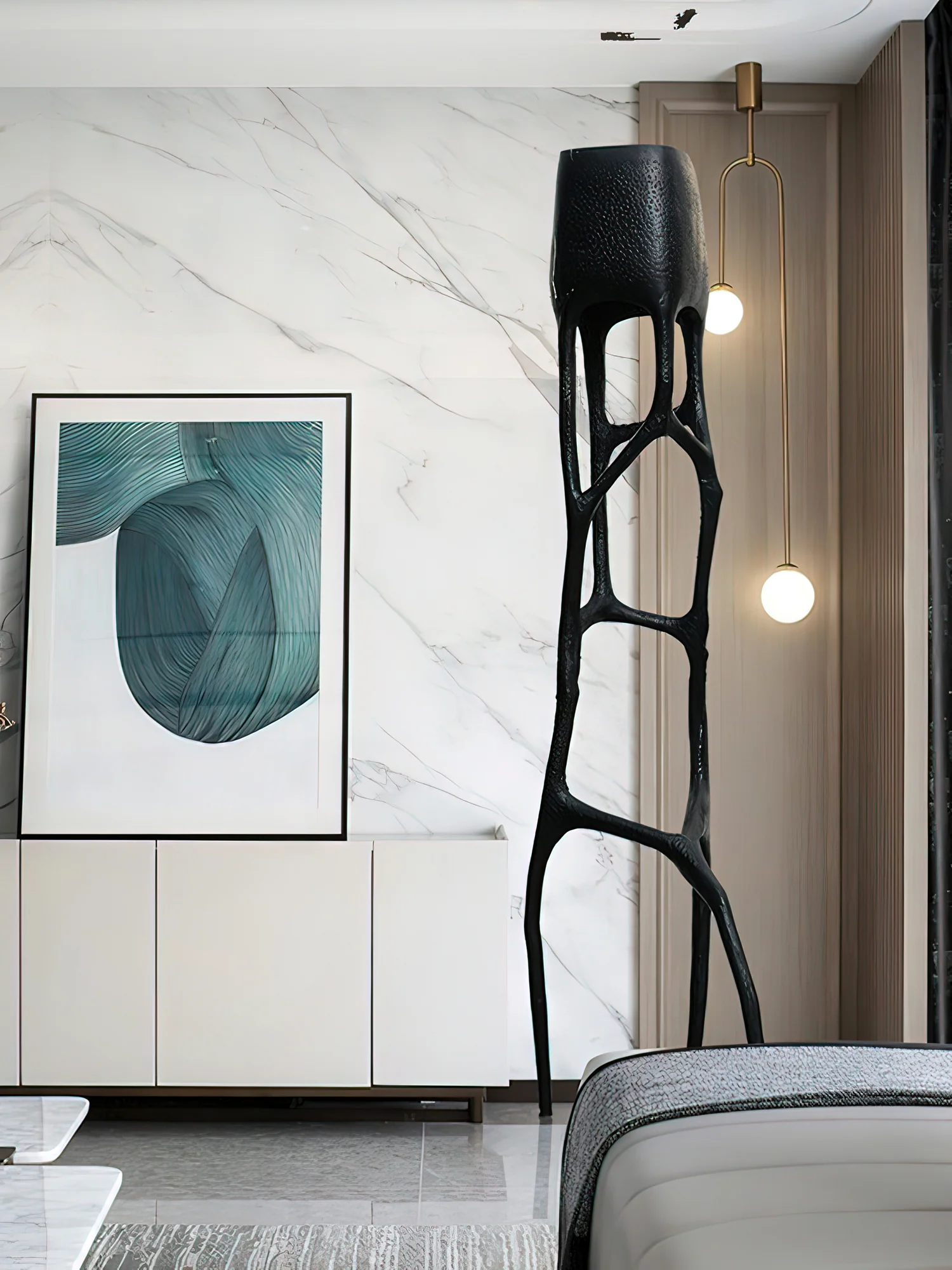 Gothic Sculpture Floor Lamp - Image 11