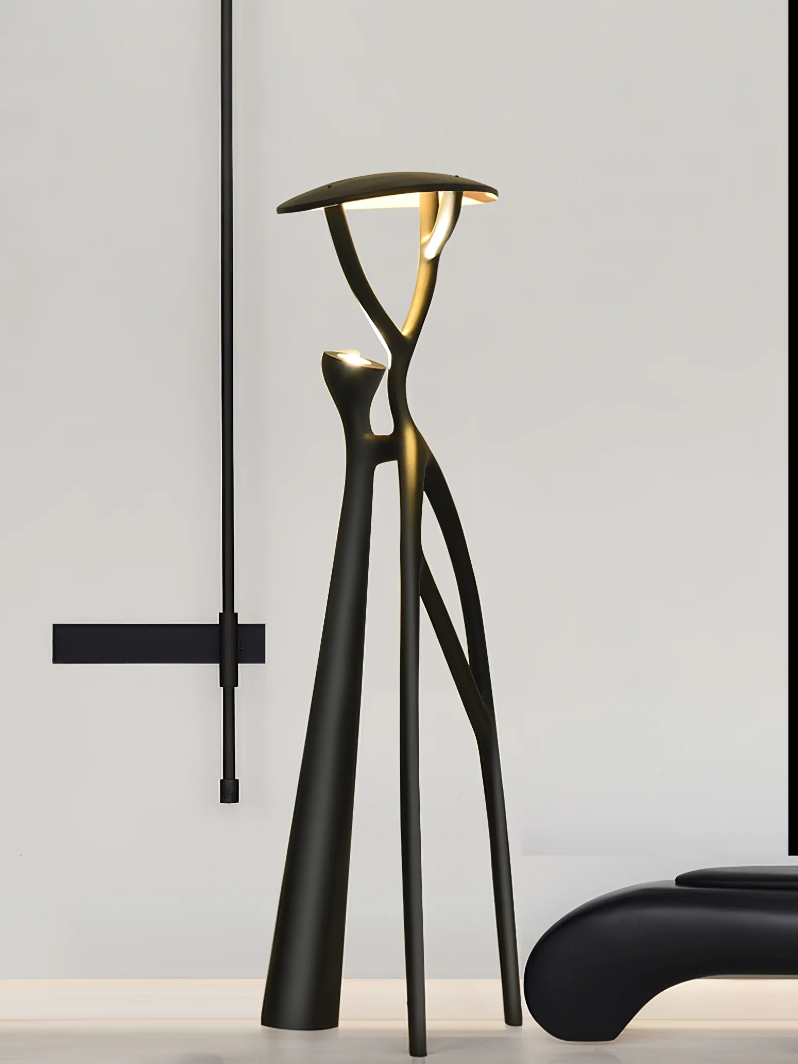 Gothic Tree Sculpture Floor Lamp - Image 20