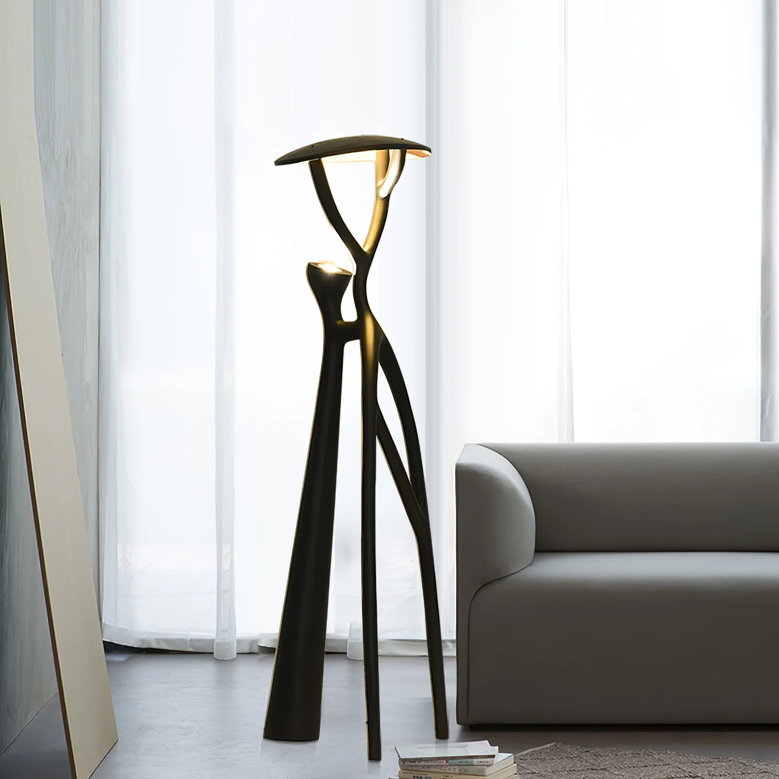 Gothic Tree Sculpture Floor Lamp - Image 21
