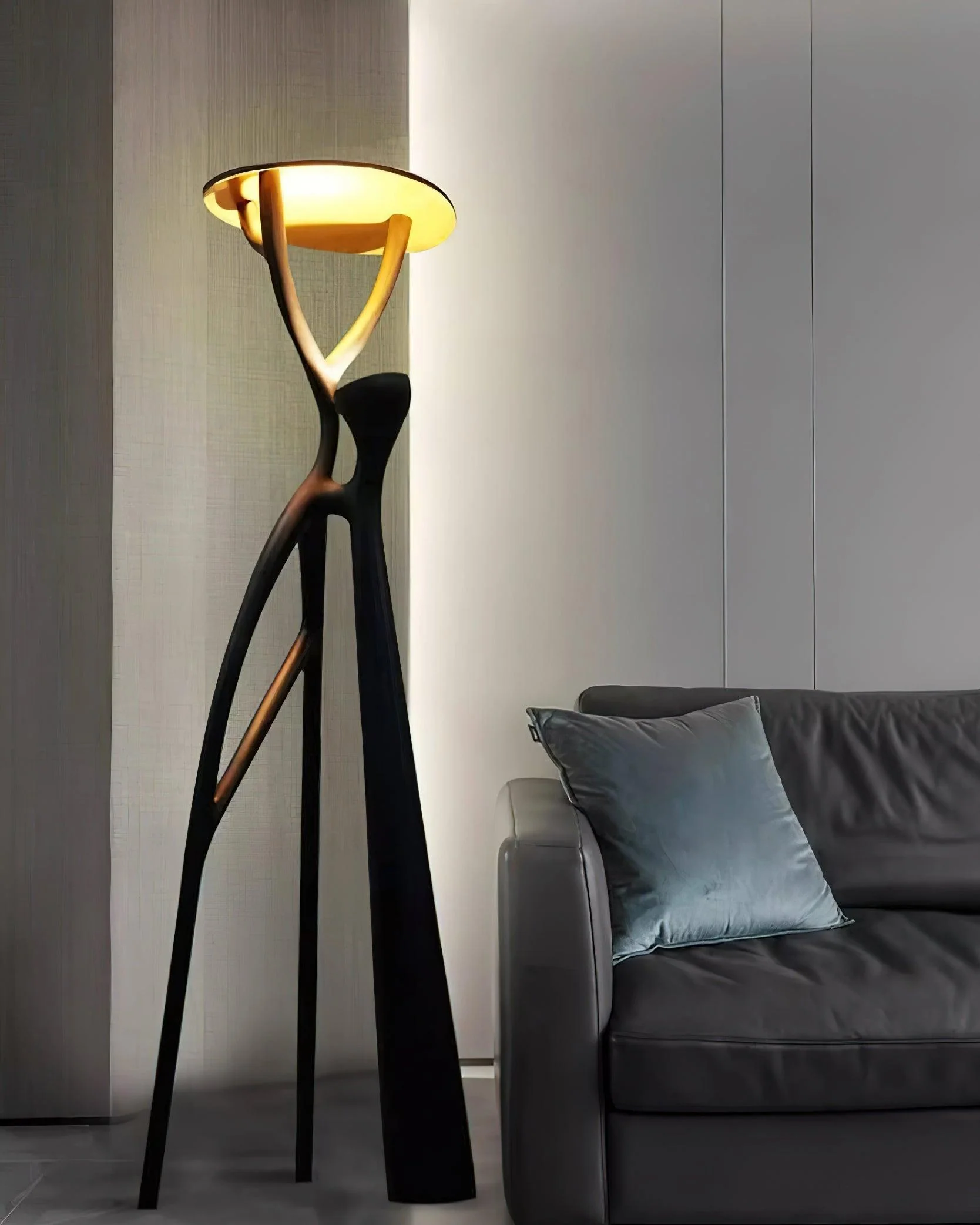 Gothic Tree Sculpture Floor Lamp - Image 29