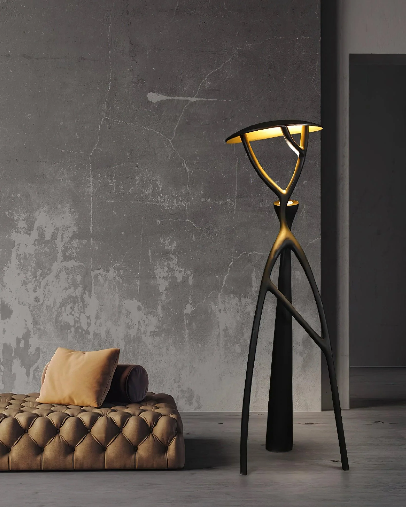 Gothic Tree Sculpture Floor Lamp - Image 33