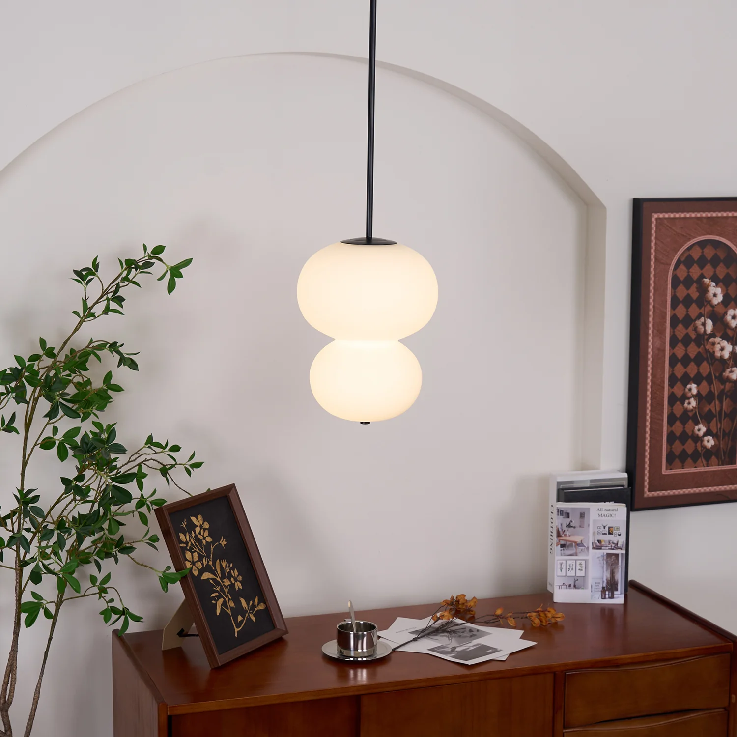Gourd Pendant Lamp - Image 9