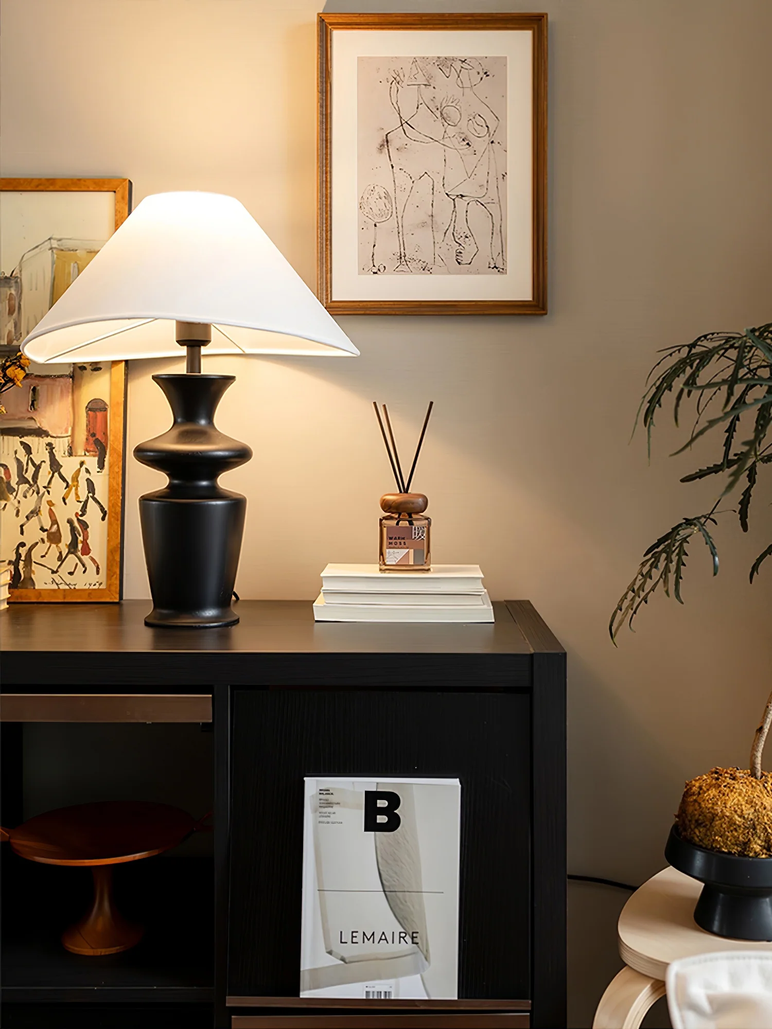 Grace Wood Table Lamp - Image 5