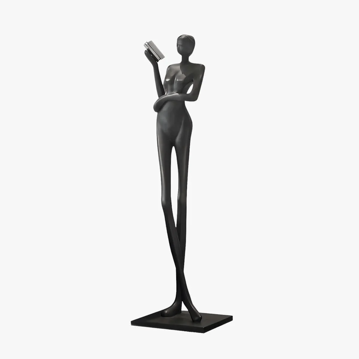 Graceful Reader Sculpture Ornaments - Image 5