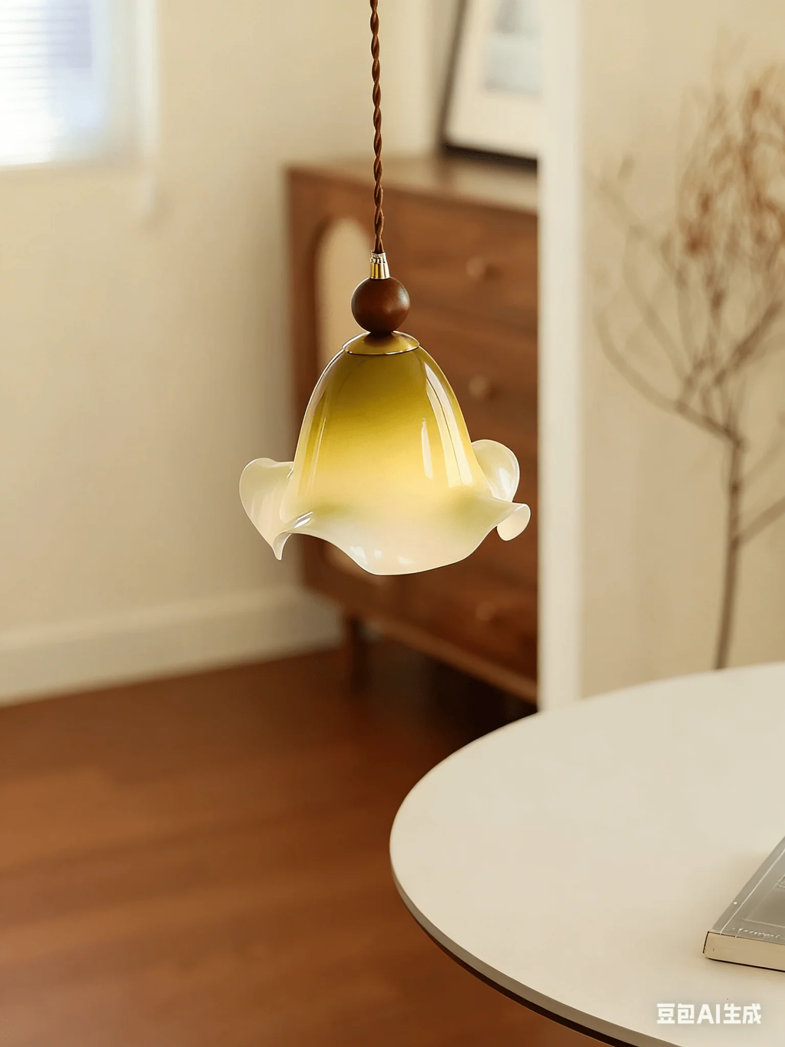 Gradient Petal Pendant Lamp - Image 8