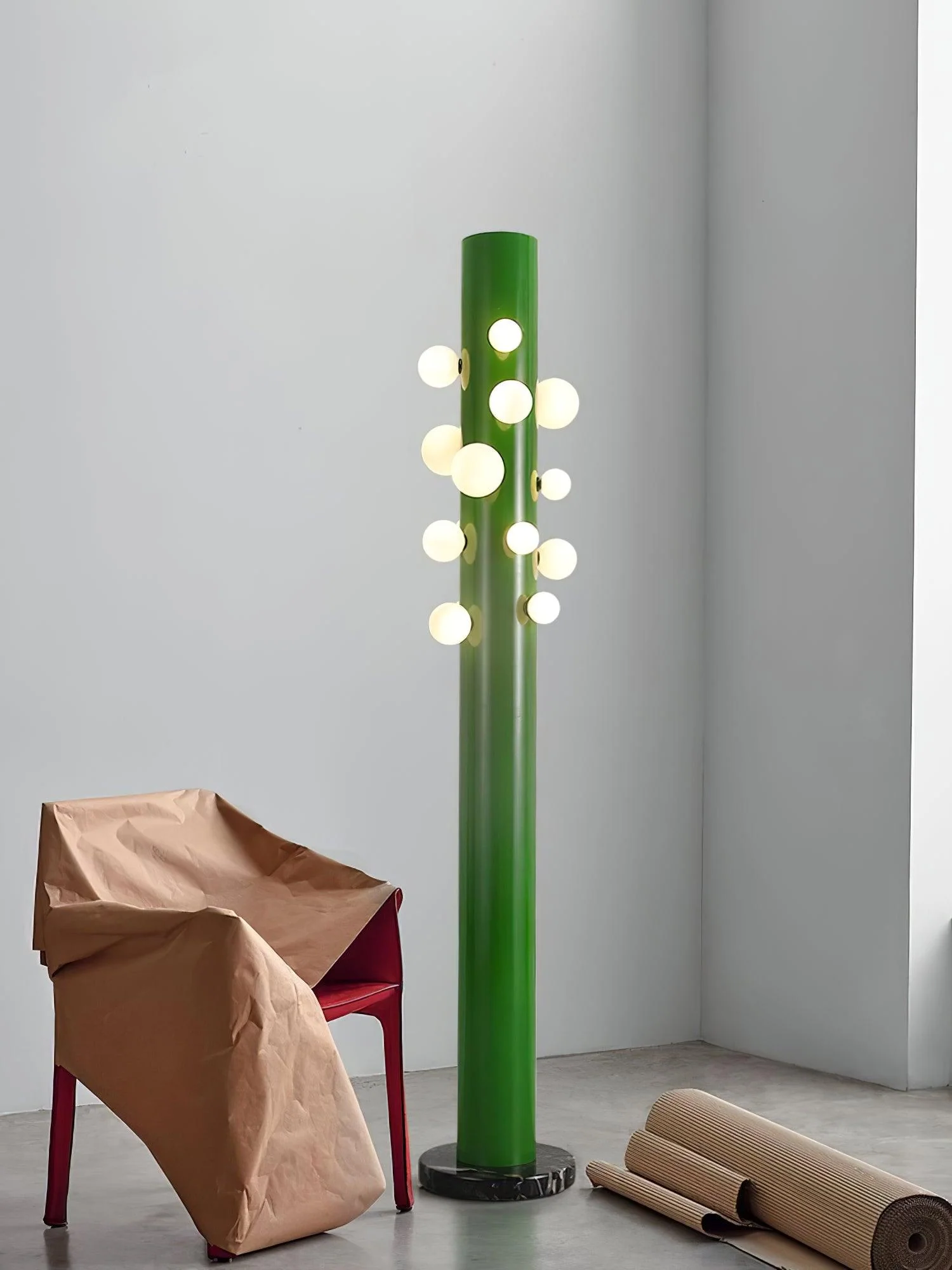 Green Apes Floor Lamp - Image 9