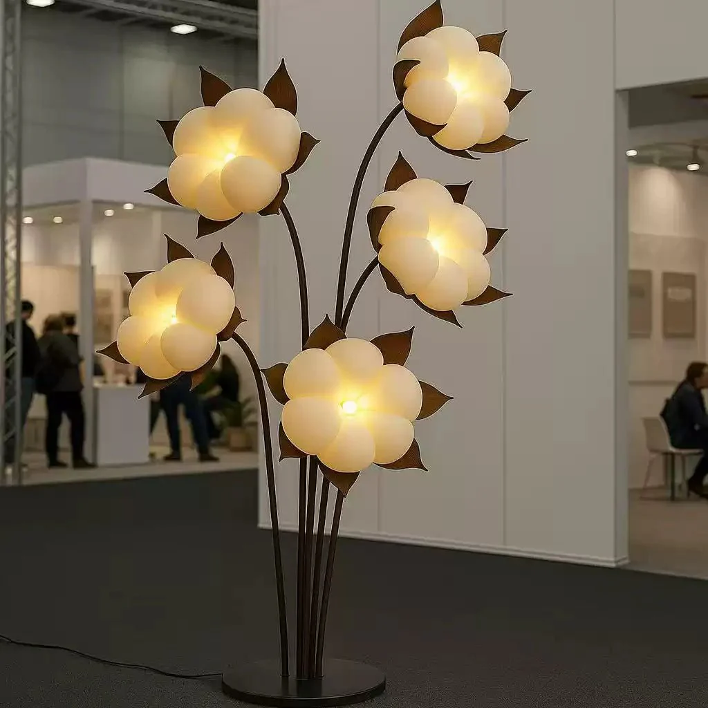 Green Blossom Floor Lamp - Image 10