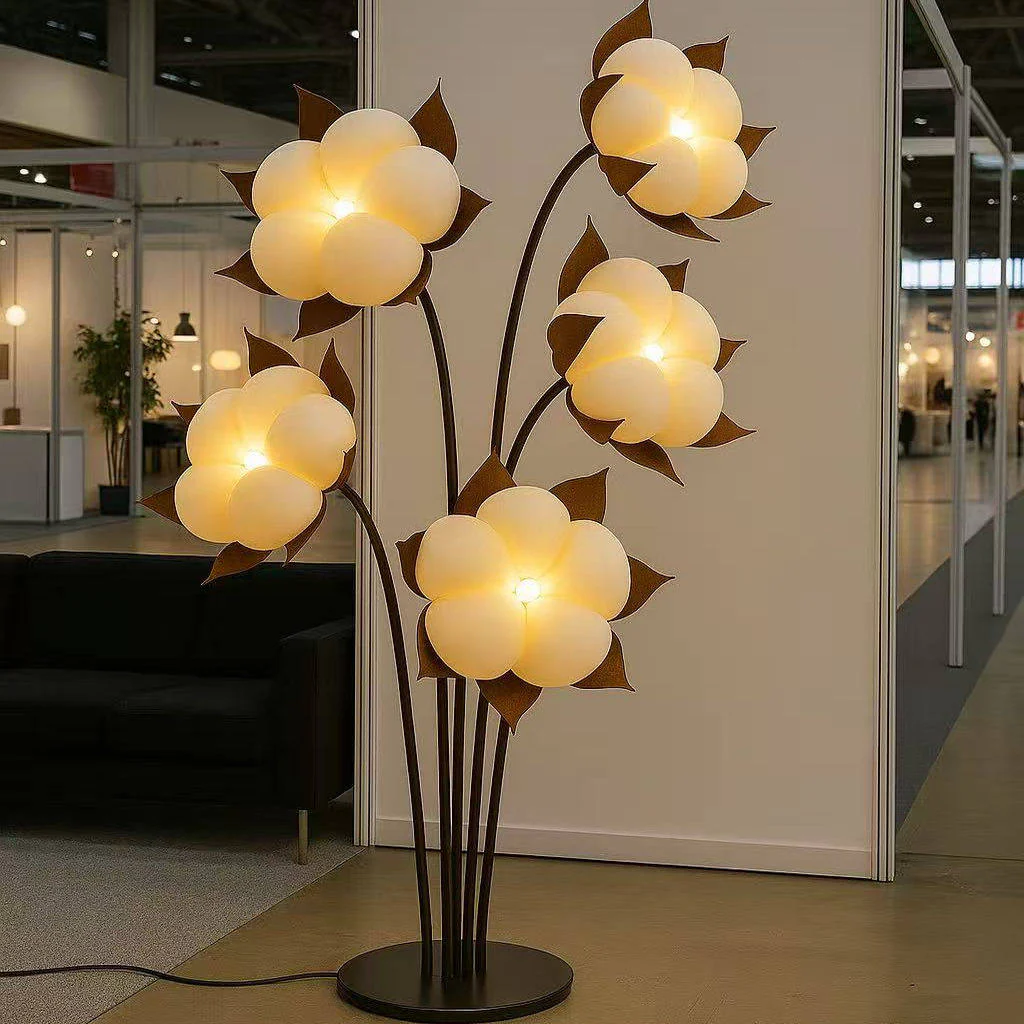 Green Blossom Floor Lamp - Image 12