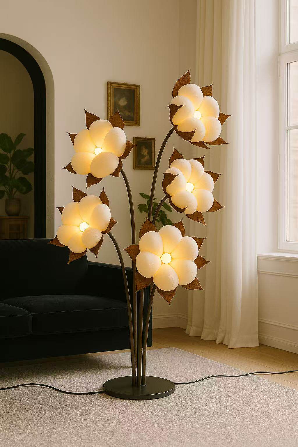 Green Blossom Floor Lamp - Image 14