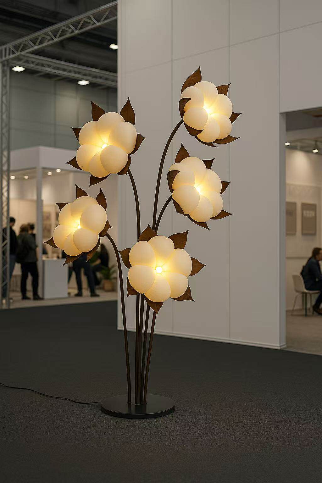 Green Blossom Floor Lamp - Image 6