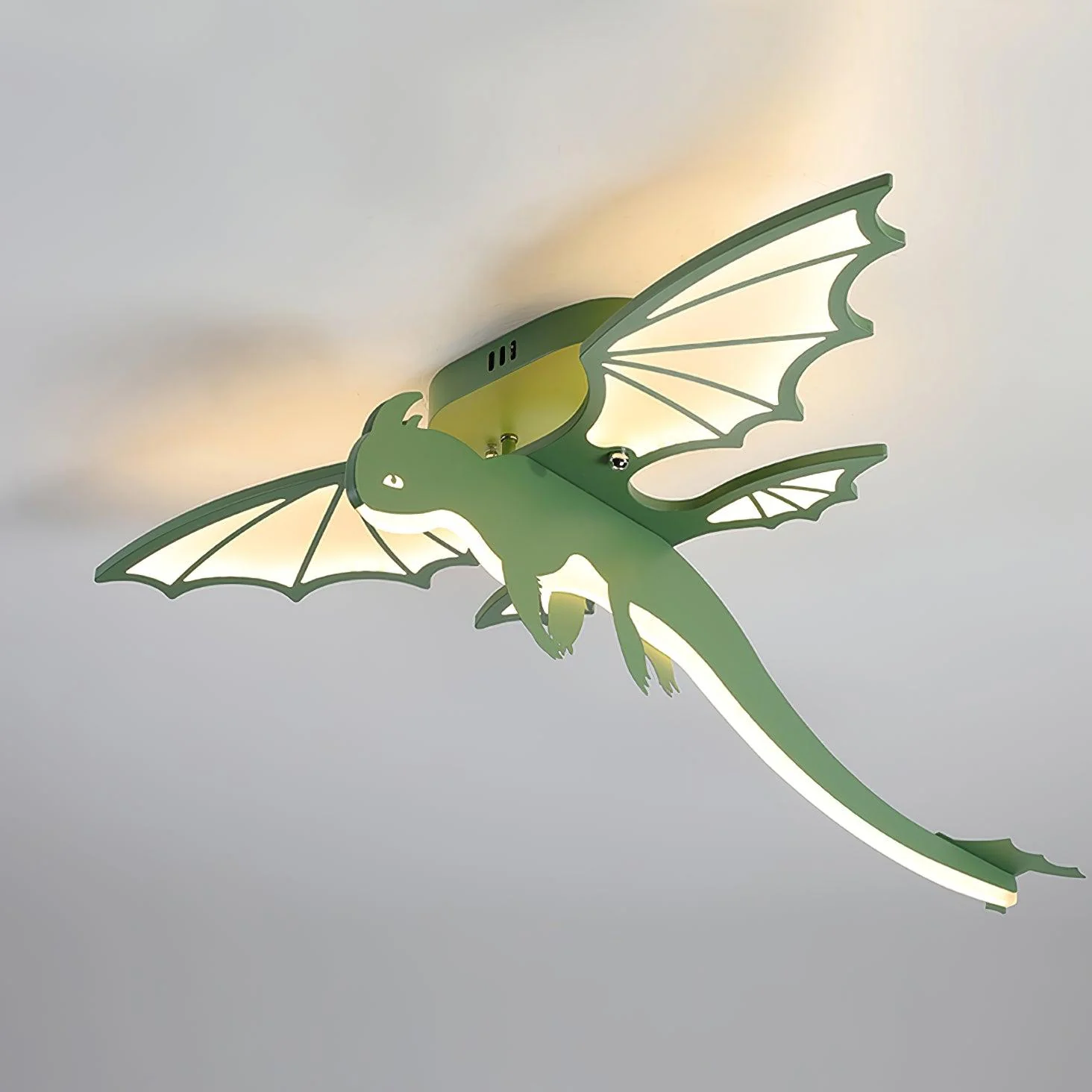 Green Dinosaur Ceiling Light - Image 14