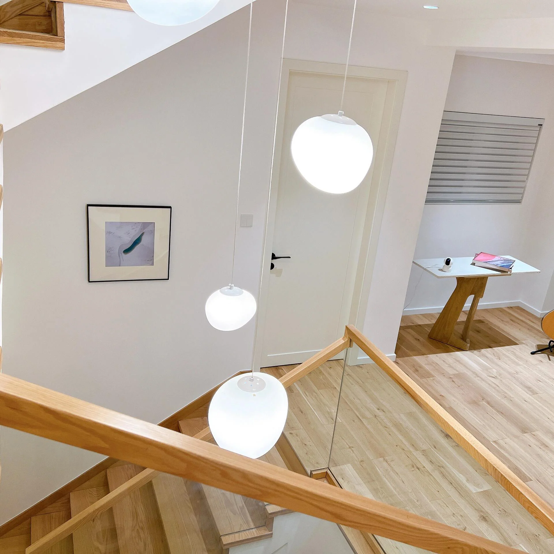 Gregg Stone Shape Glass Pendant Light - Image 39