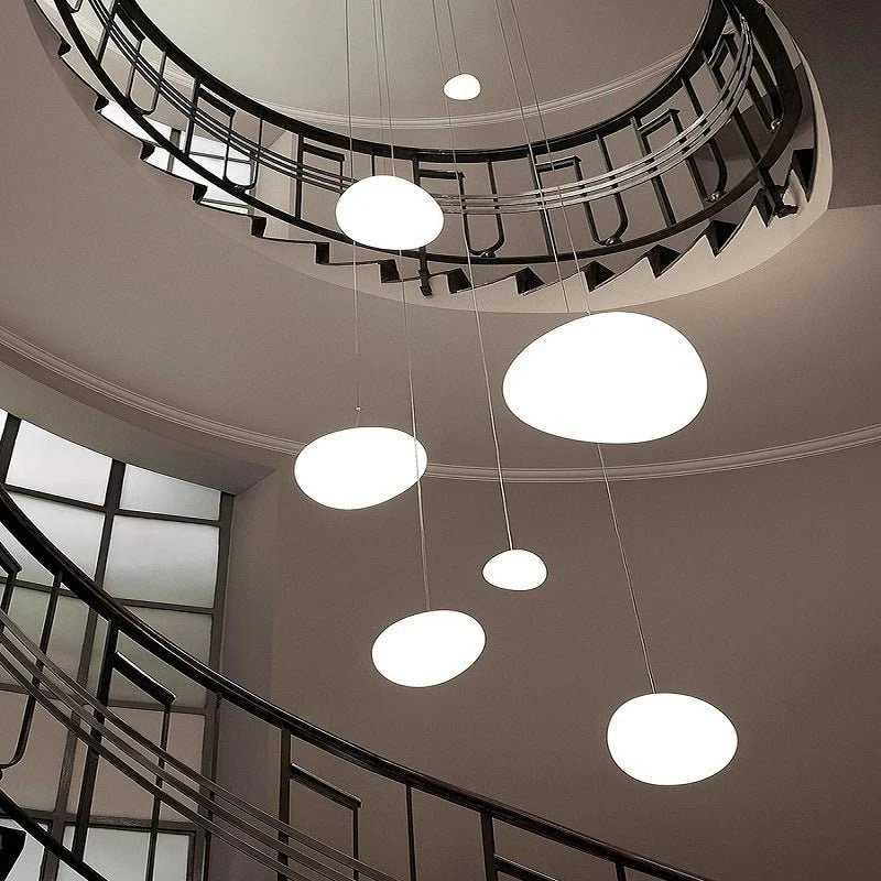 Gregg Stone Shape Glass Pendant Light - Image 8