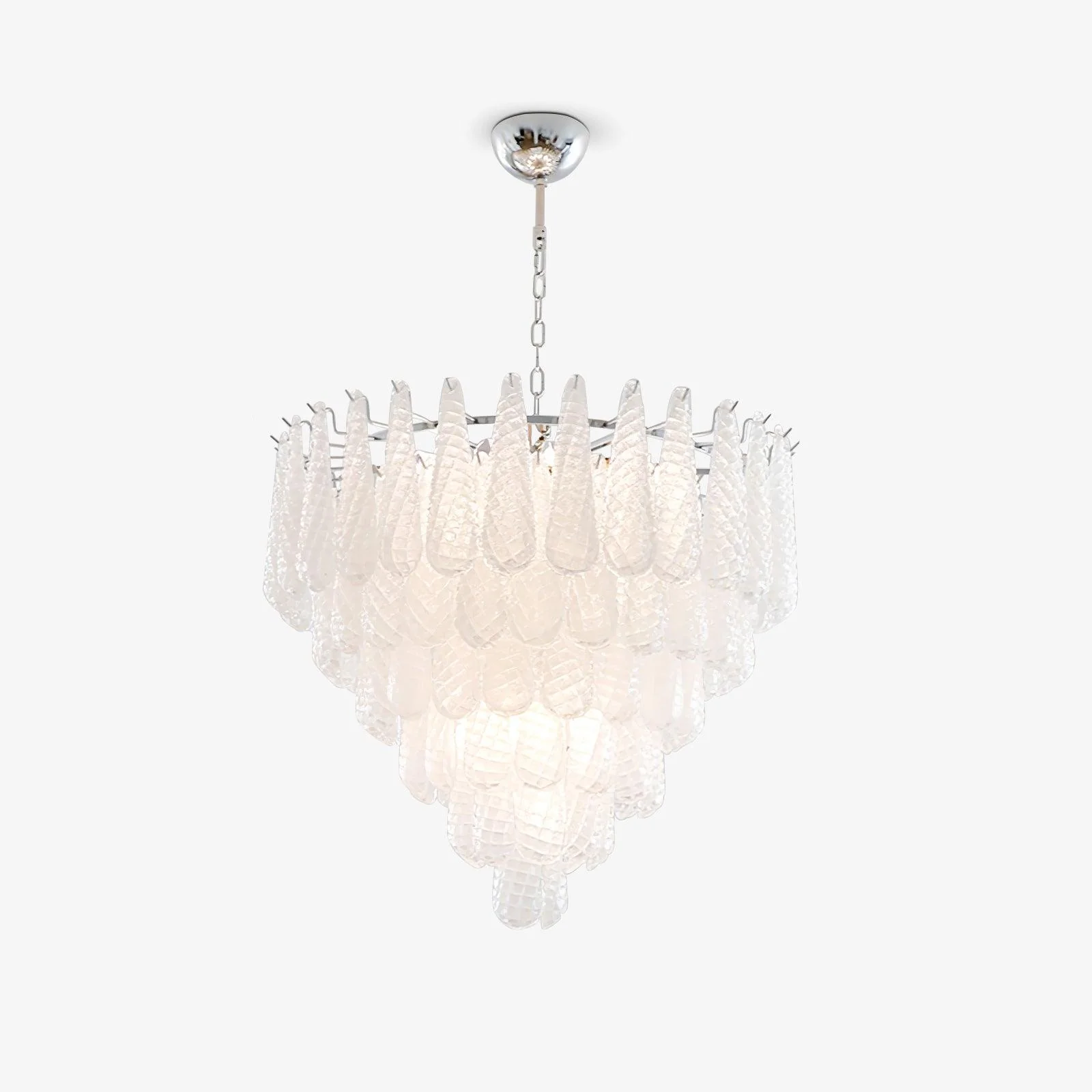 Grid Glass Waterfall Chandelier - Image 15