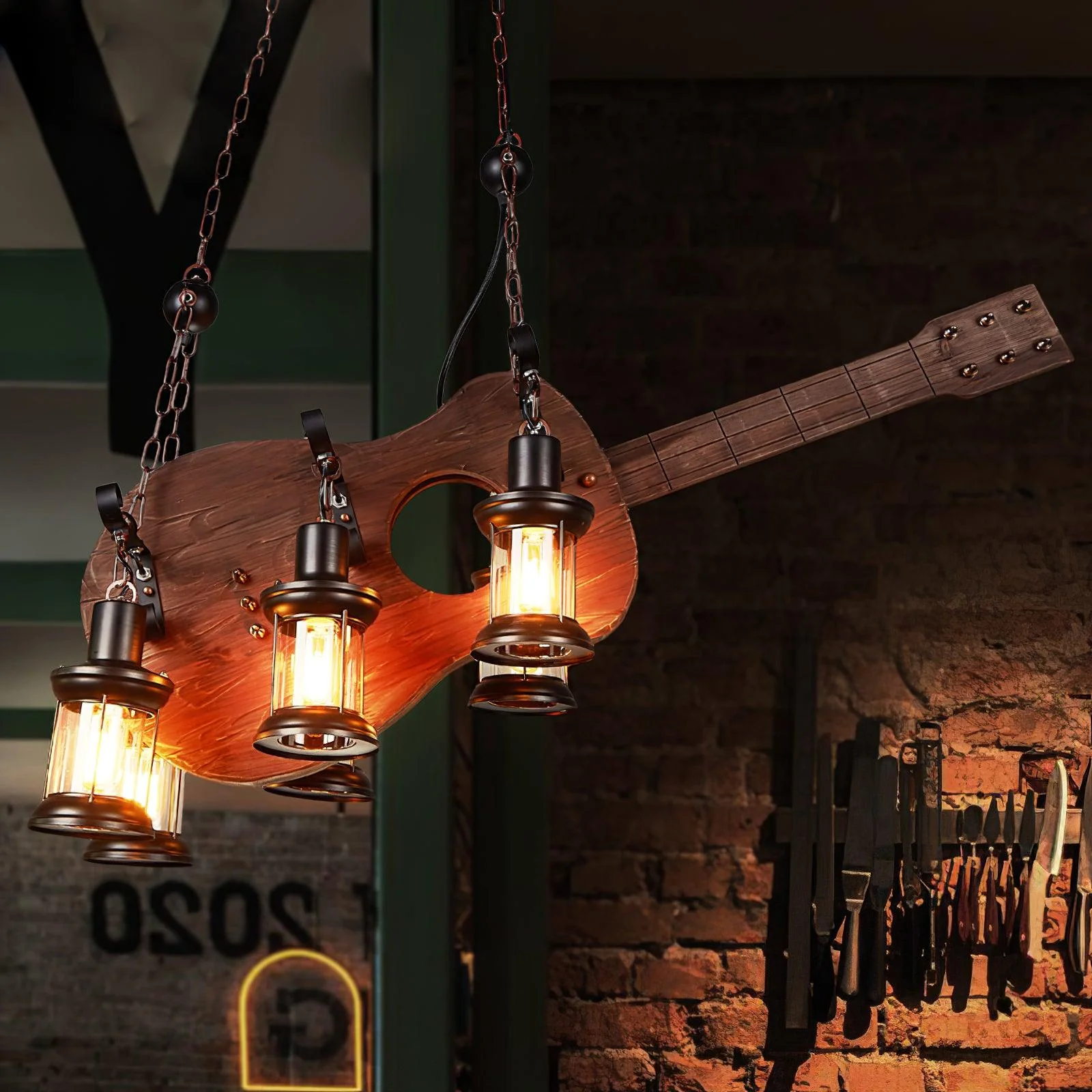 Guitar Pendant Light - Image 11