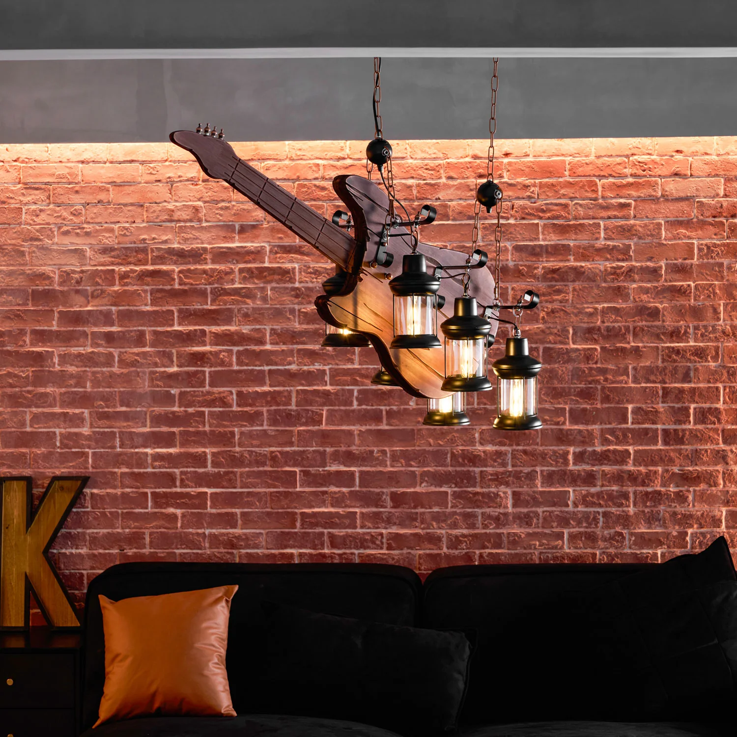 Guitar Pendant Light - Image 31