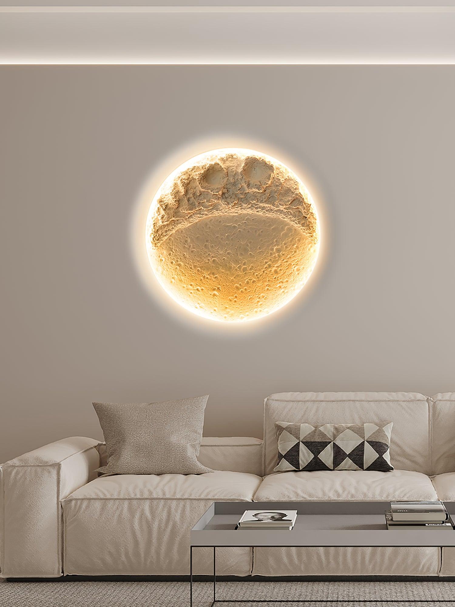 Gypsum Moon Wall Lamp - Image 12