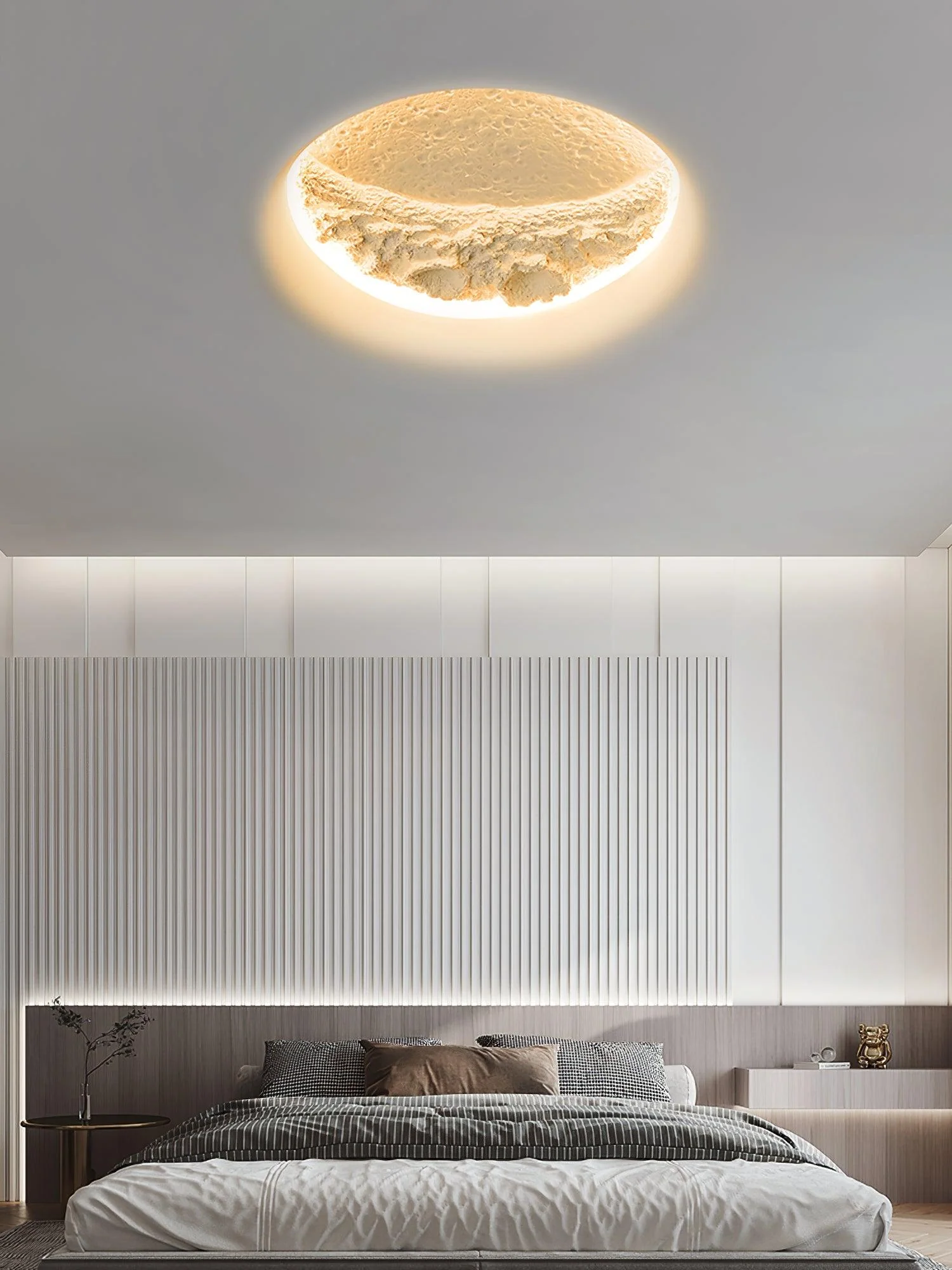 Gypsum Moon Wall Lamp - Image 14