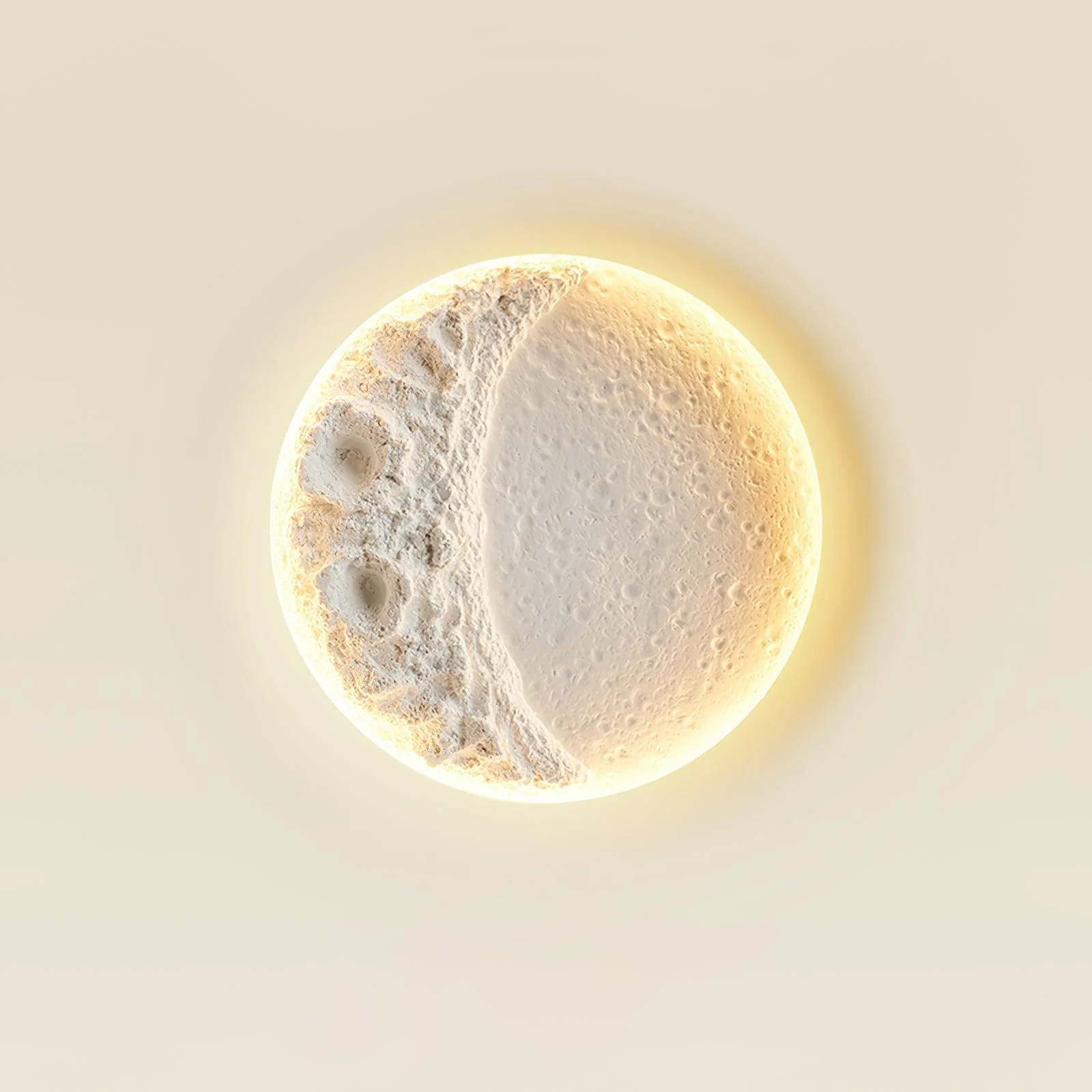 Gypsum Moon Wall Lamp - Image 6