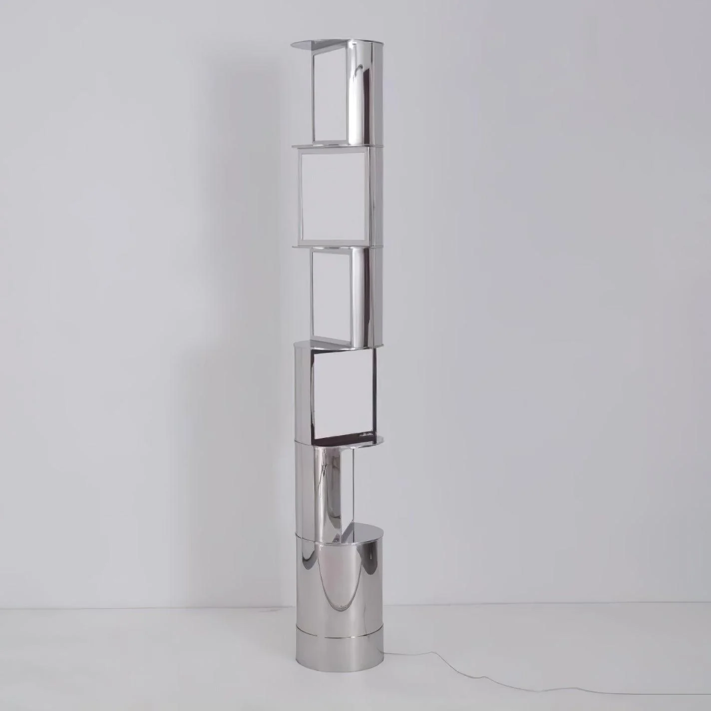 Half Cylindrical Rotating Floor Lamp - Image 16