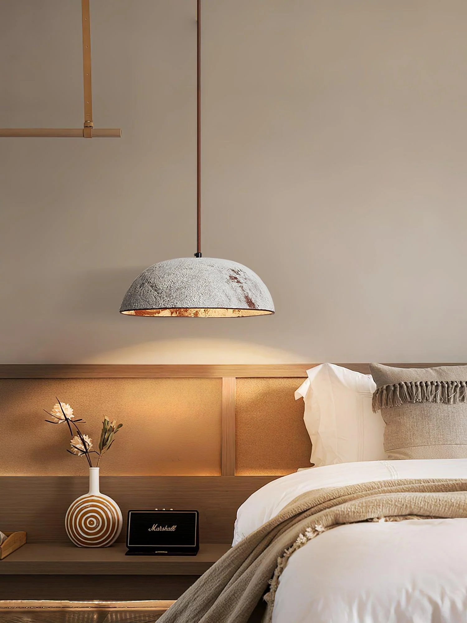 Half Dome Vintage Ceramic Pendant Lamp - Image 18