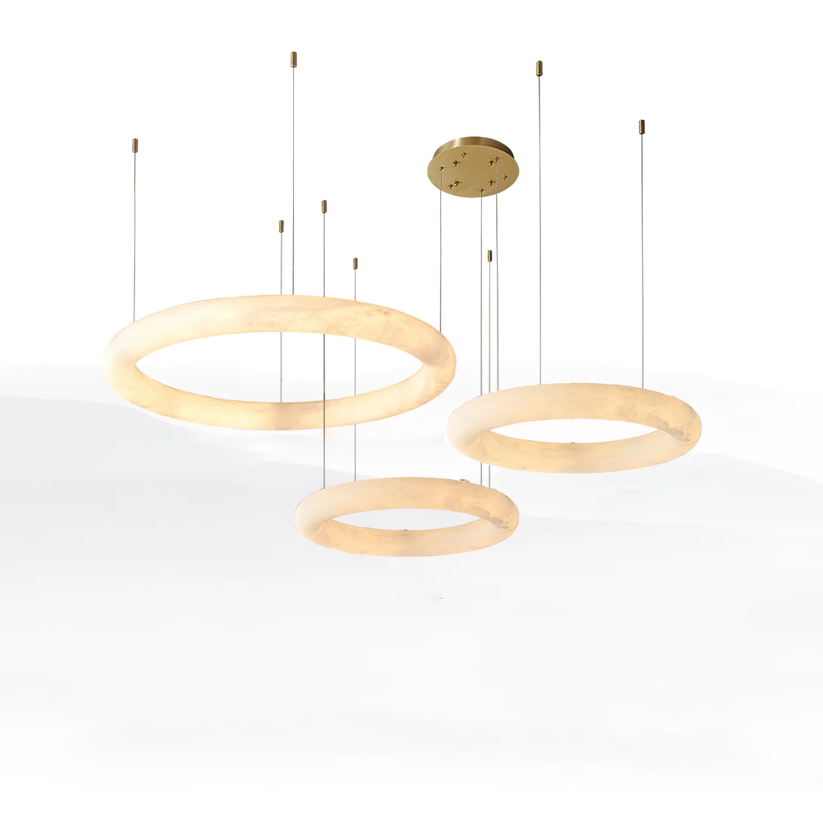 Halo di Pietra Alabaster Chandelier - Image 21