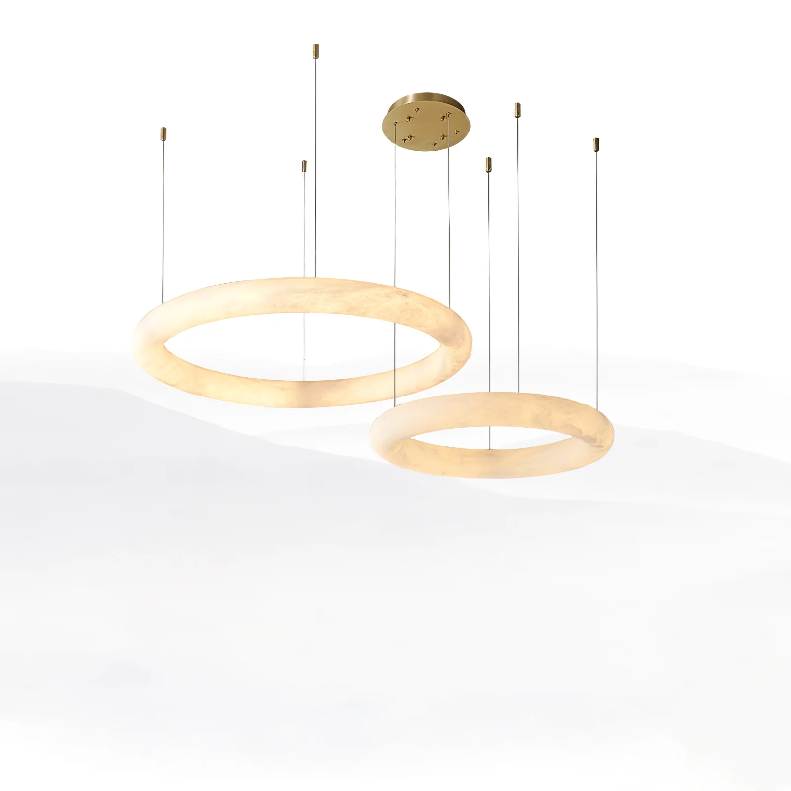 Halo di Pietra Alabaster Chandelier - Image 23