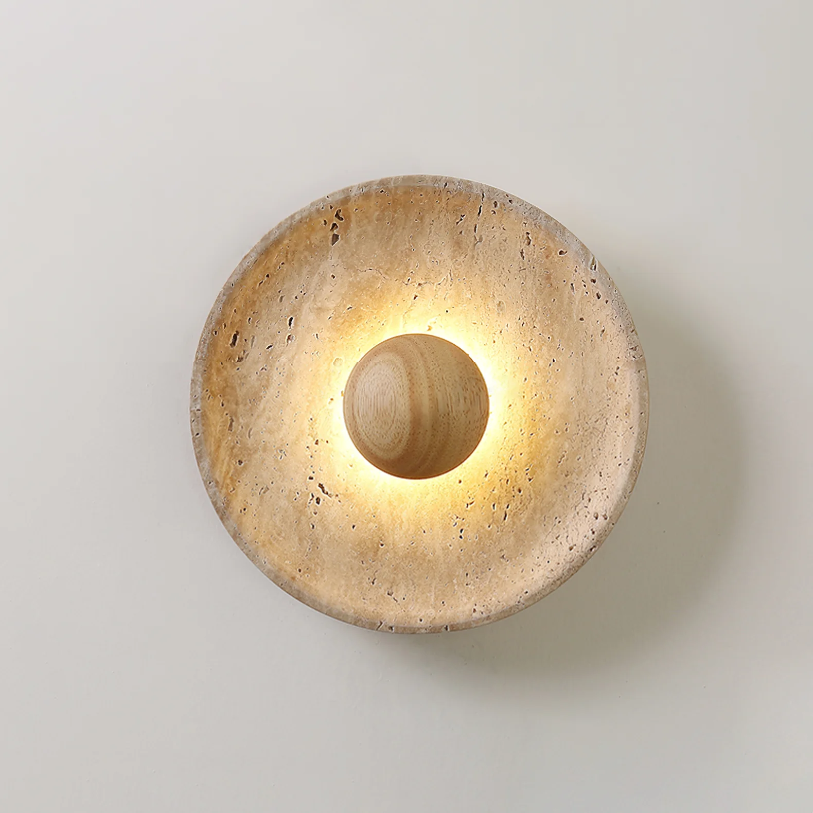 Halo Travertine Wall Light - Image 35