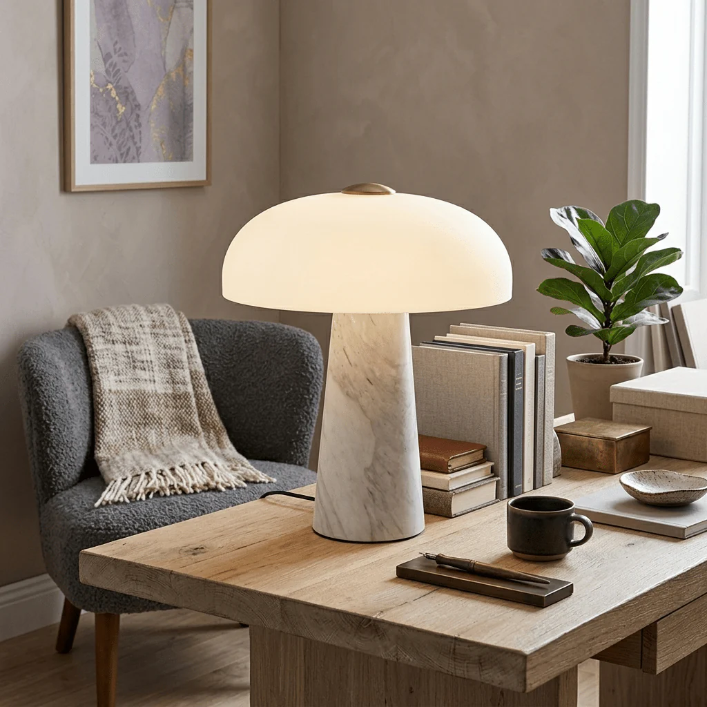 Haloire Marble Table Lamp - Image 9
