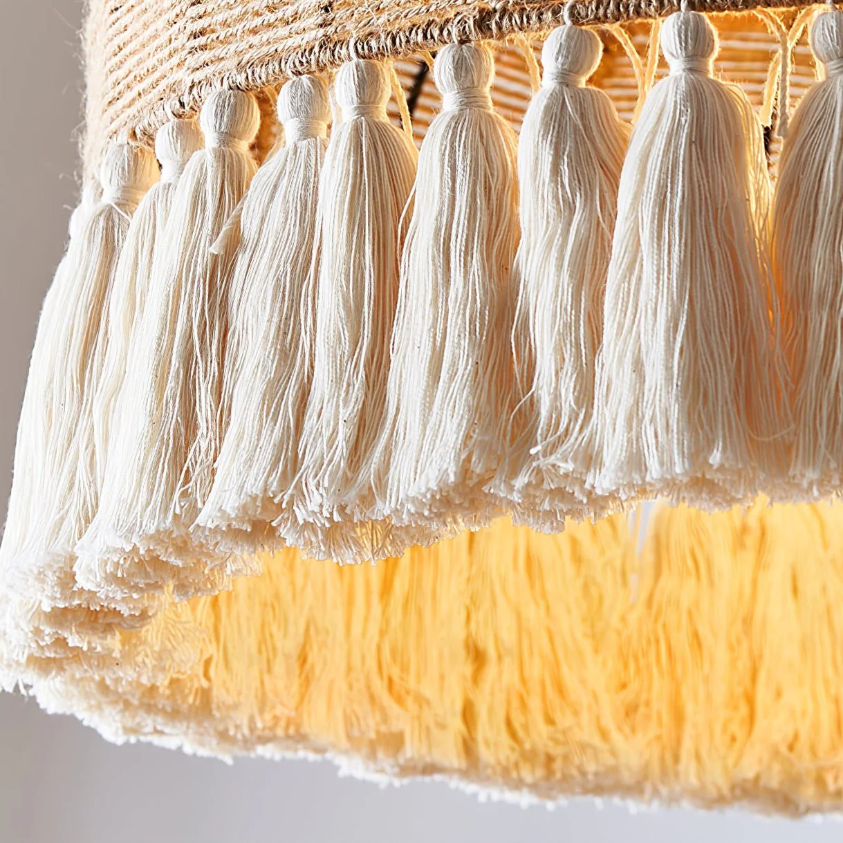 Handwoven Jute Pendant Light - Image 12